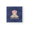 Bear Cork Coaster – Making My Dreams Happen