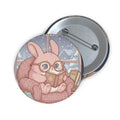 Bunny Pin Button – Magic Takes Time
