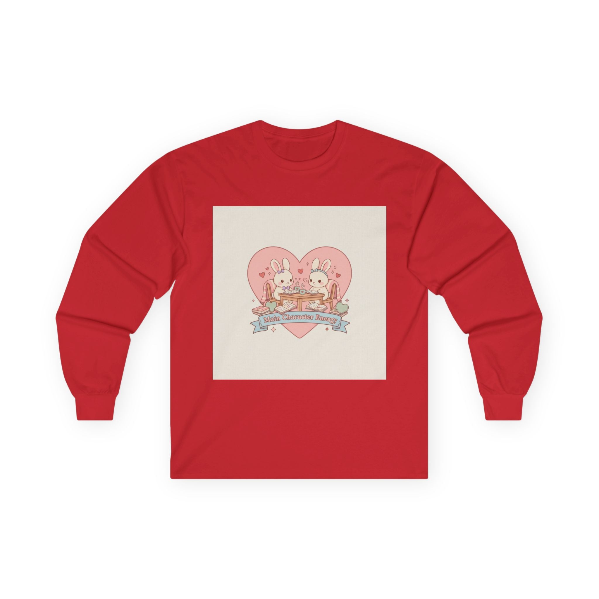 Main Character Energy Rabbits Long Sleeve Tee