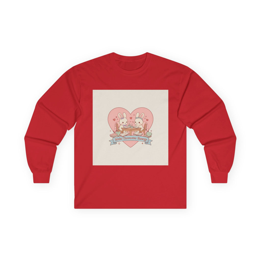 Main Character Energy Rabbits Long Sleeve Tee