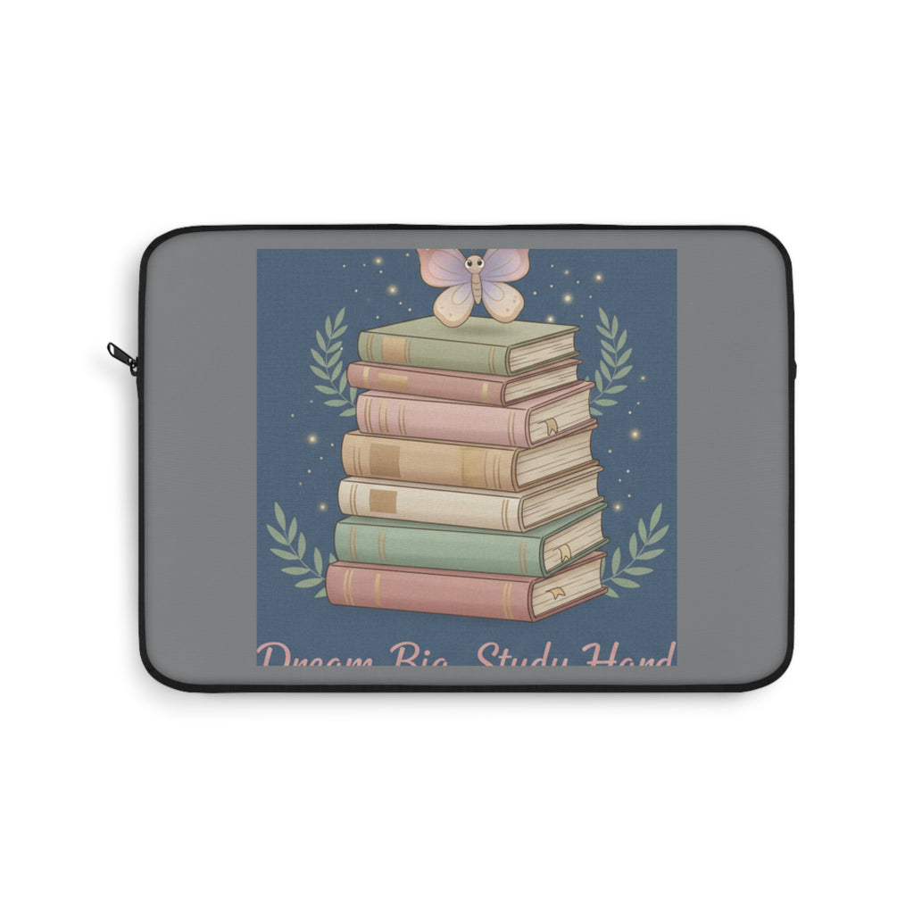 Butterfly Laptop Sleeve – Dream Big Study Hard