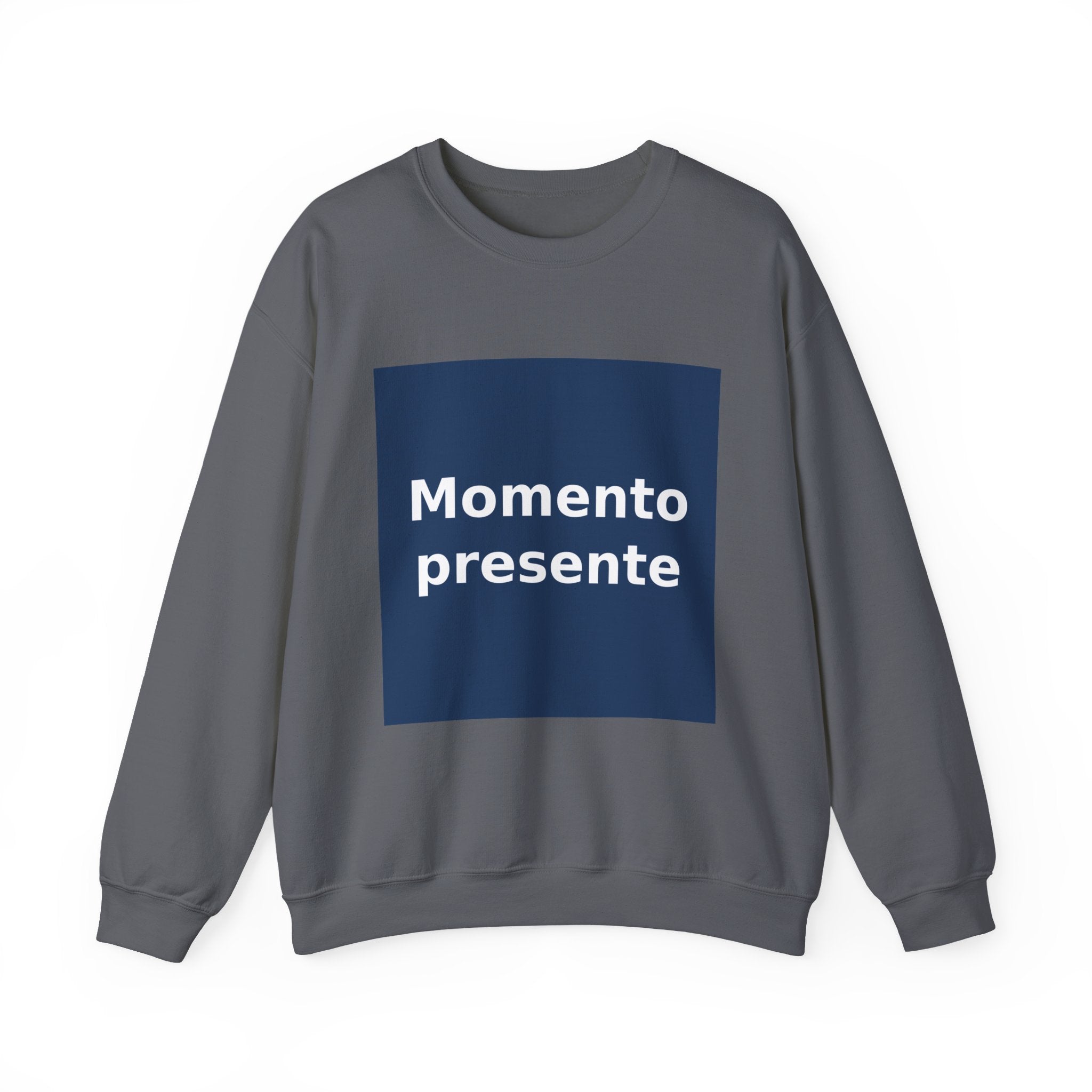"Momento presente" Black Cat Crewneck | College Girl Gift | Fashion | KayKay Classics