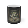 Black Cat Mug 11oz – Bloom at Your Own Pace