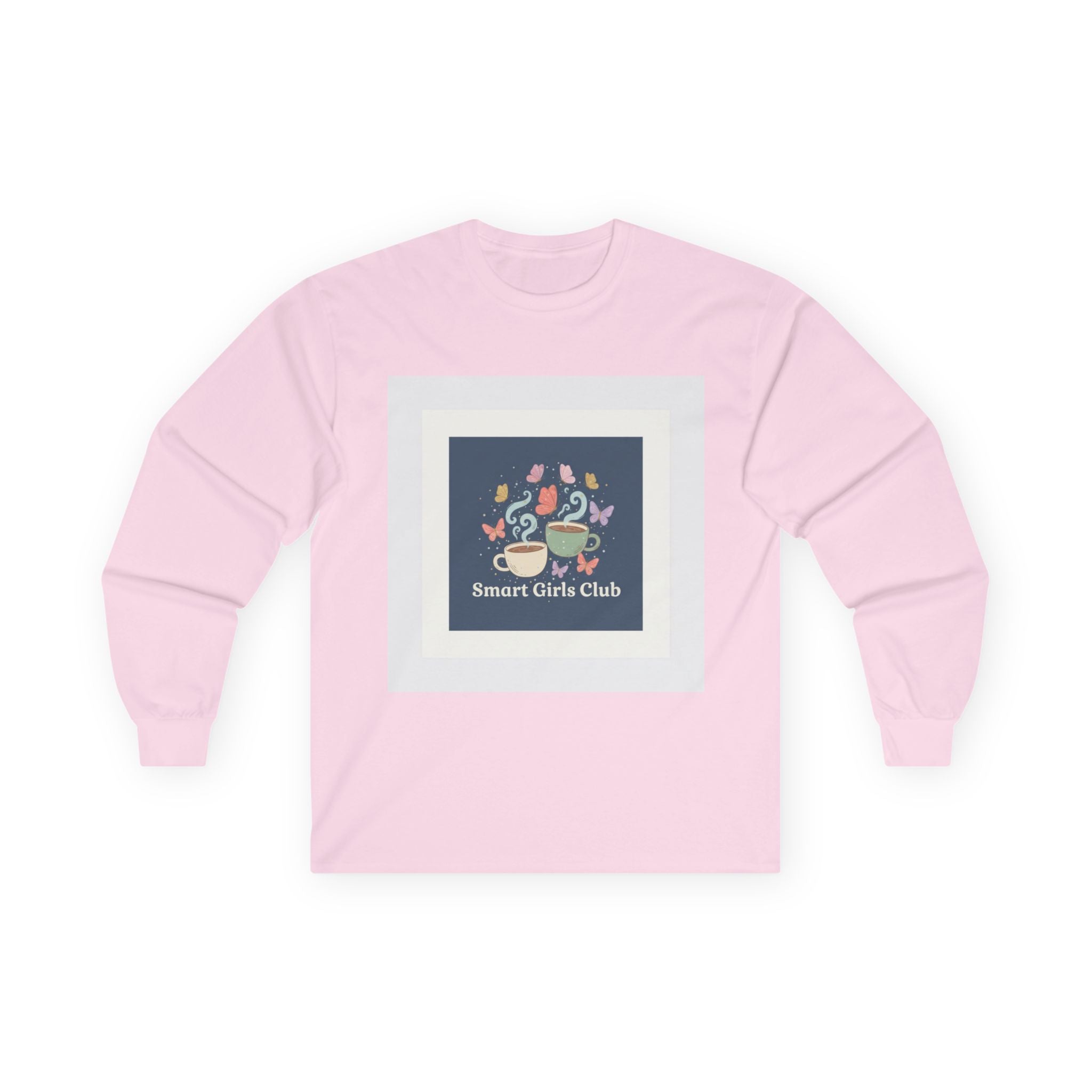 Butterflies Long Sleeve Tee – Smart Girls Club