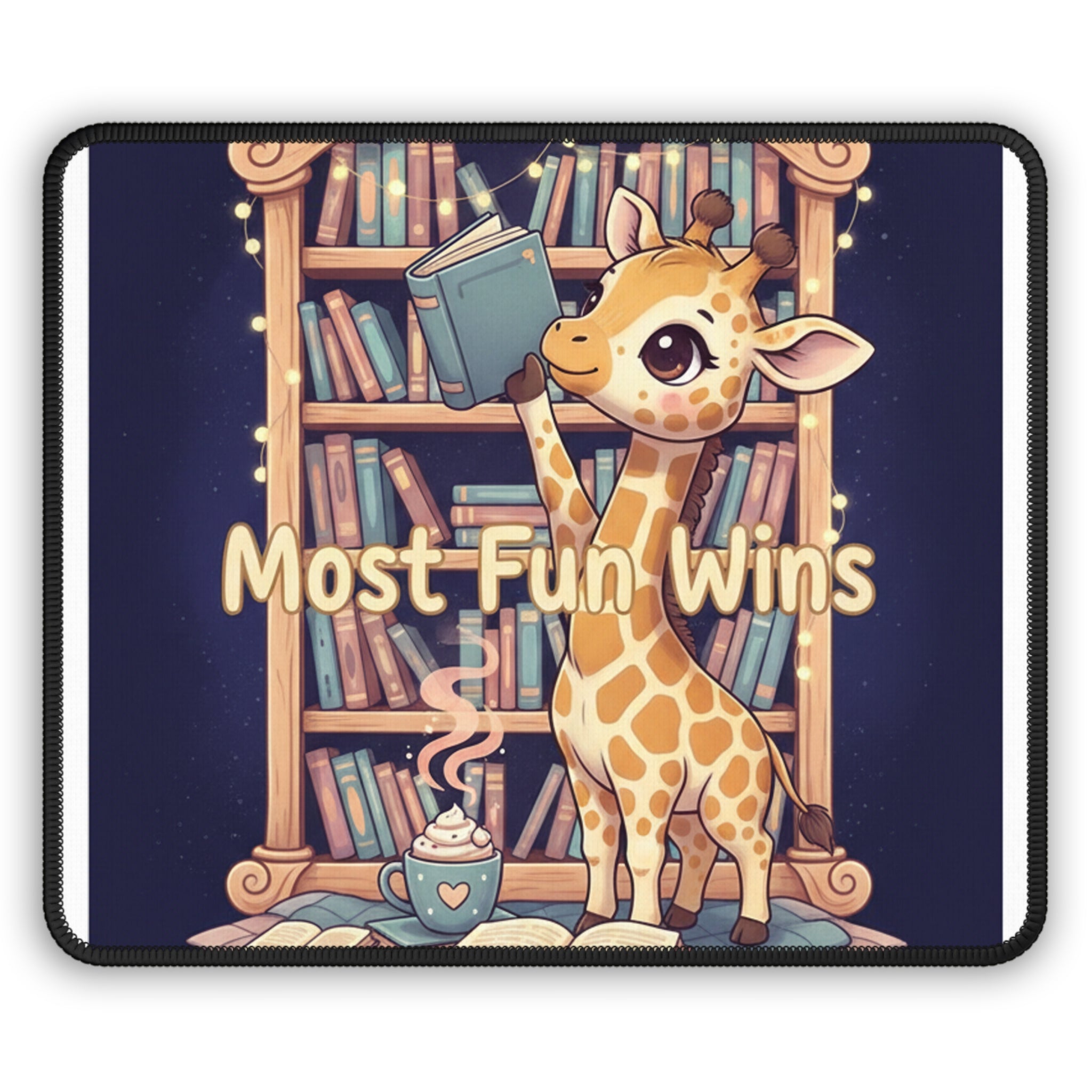 Giraffe Mouse Pad – Most Fun Wins