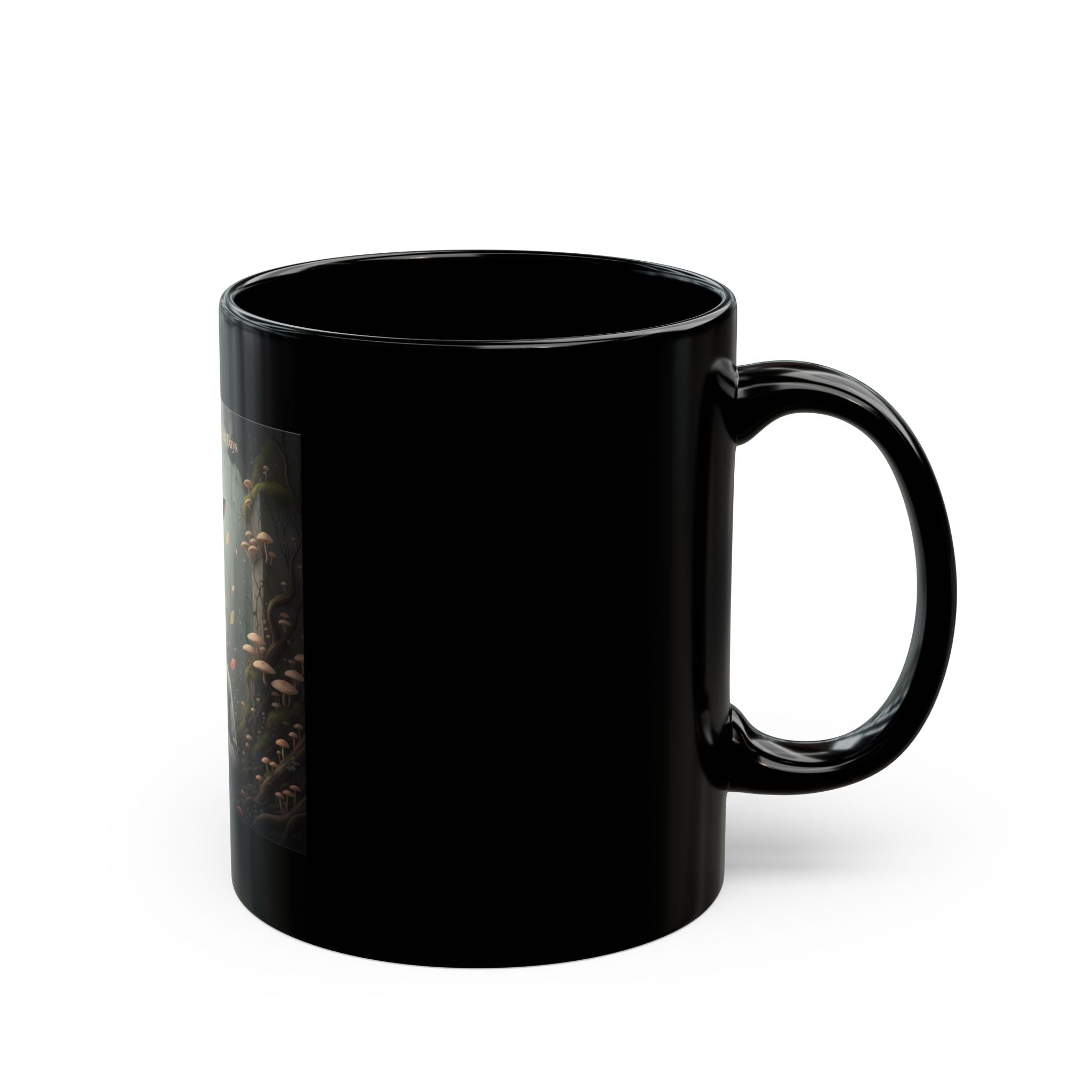 Bear Black Mug 11oz – Library Days Are the Best Days