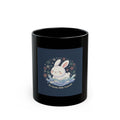 Be Gentle With Yourself Black Mug 11oz