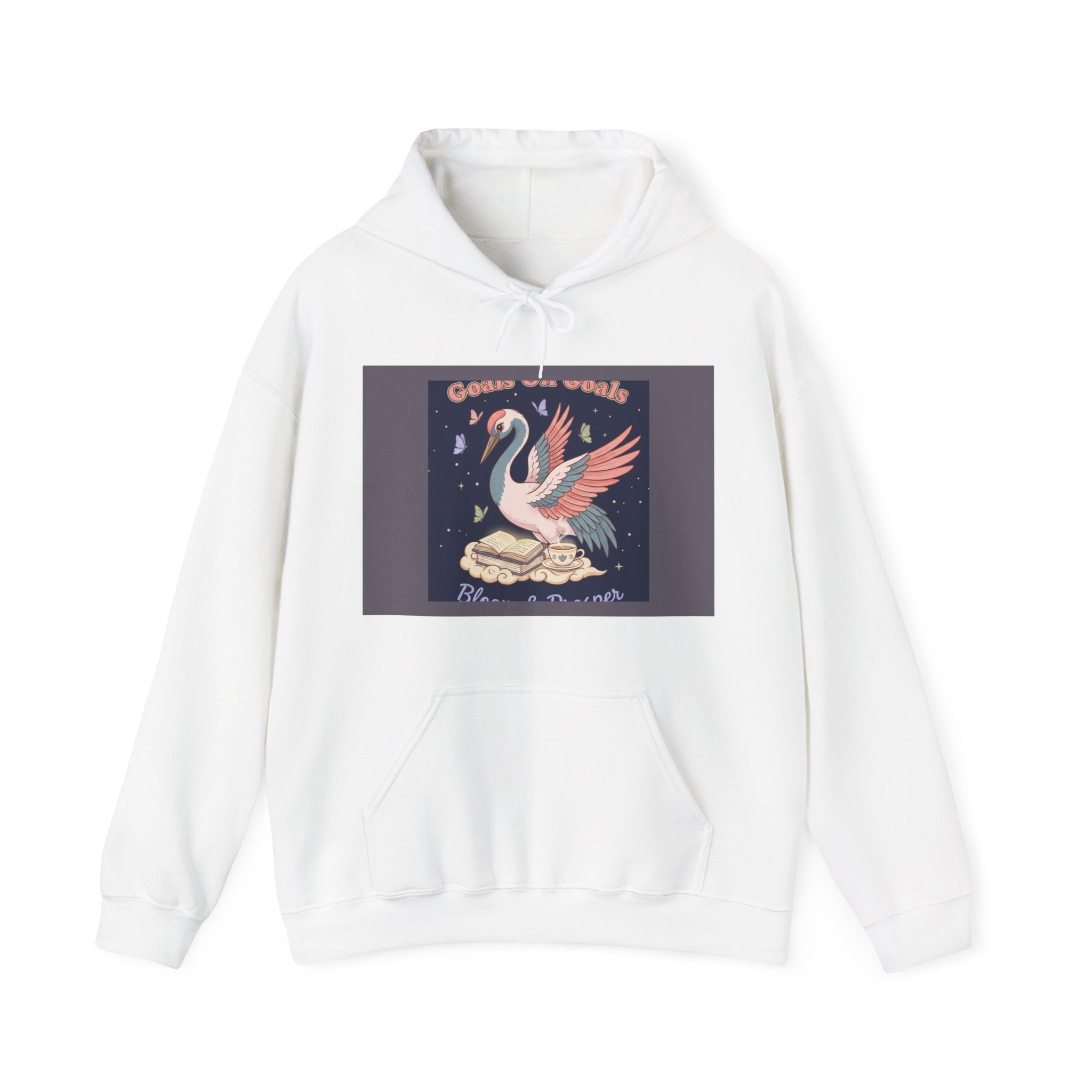 Crane Hoodie – Goals on Goals Bloom Prosper