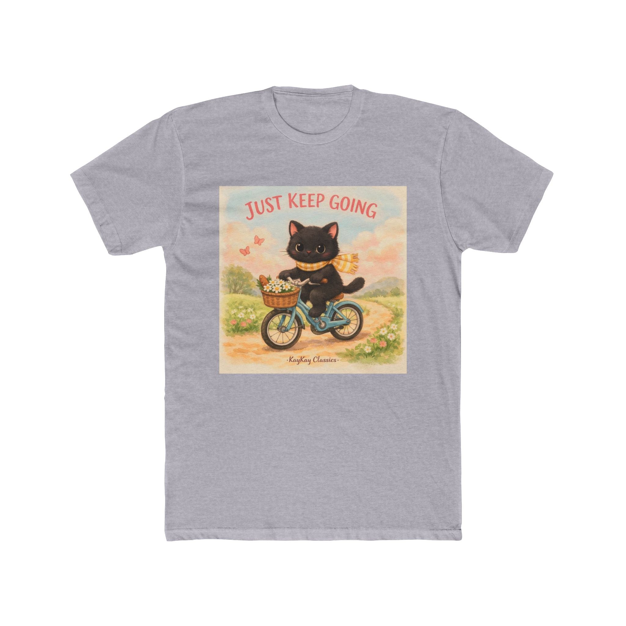 JUST KEEP GOING Cat Unisex Tee