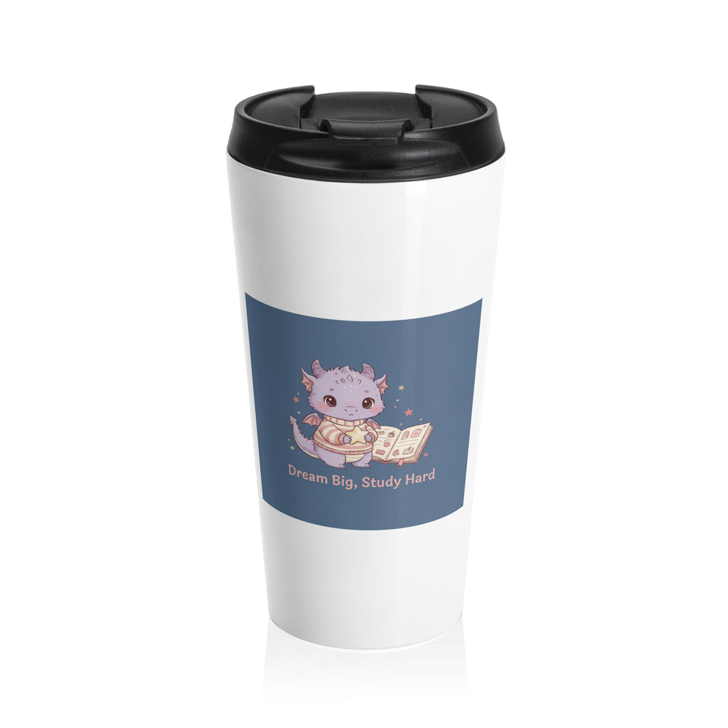Dragon Travel Mug – Dream Big Study Hard