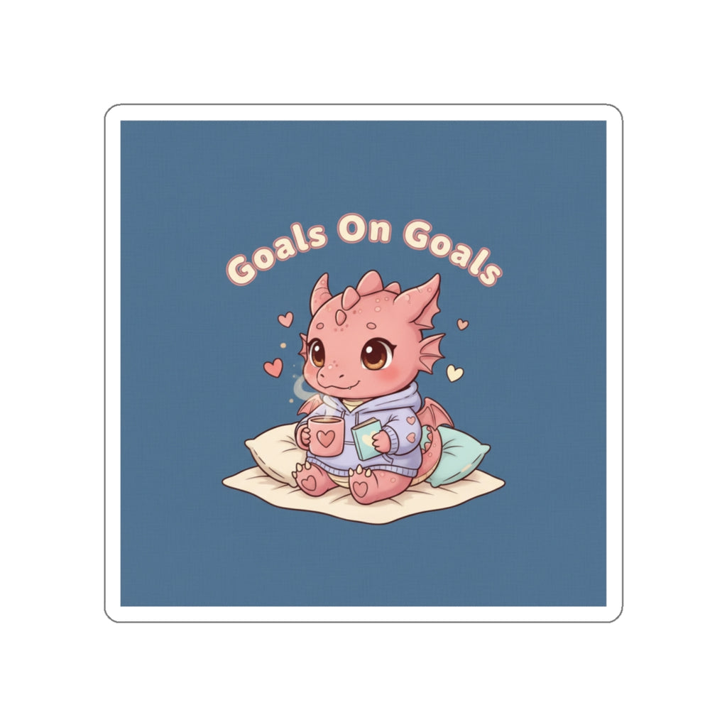 Dragon Die-Cut Sticker – Goals on Goals