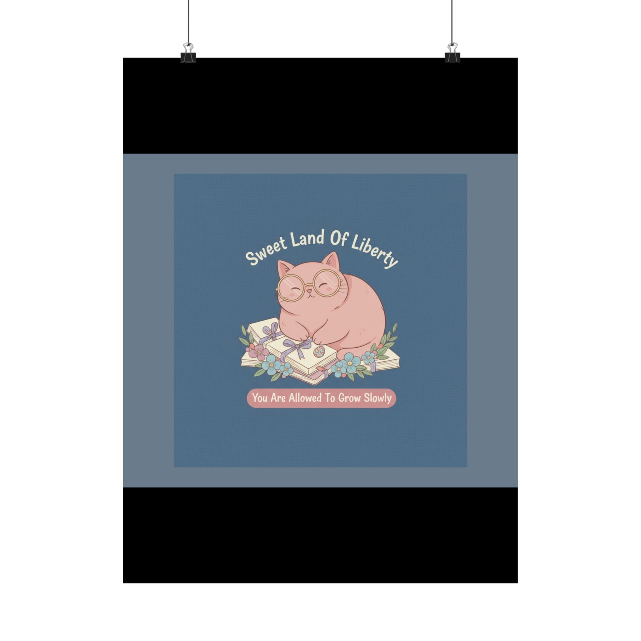 Cat Poster – Sweet Land of Liberty