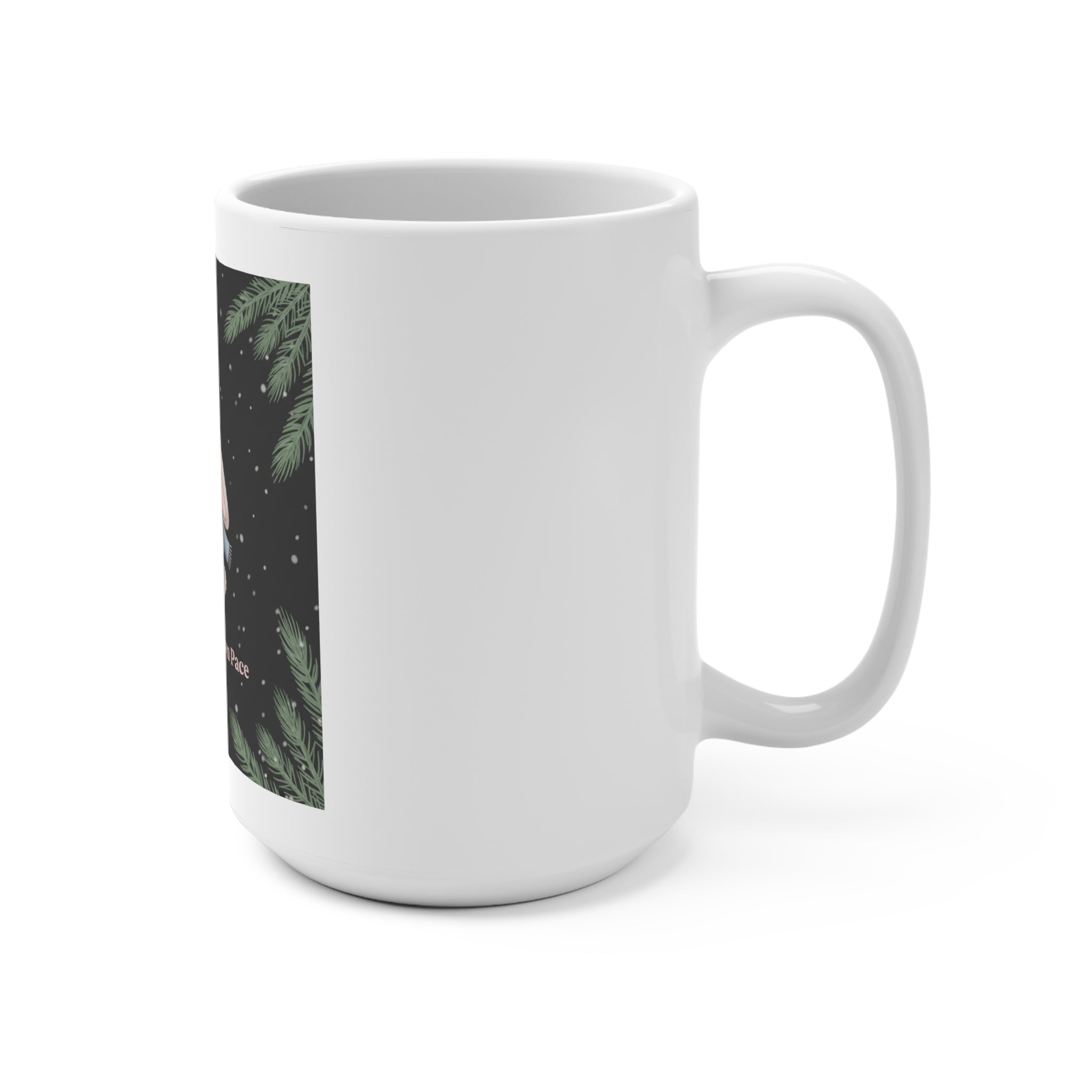 Bunny Mug 15oz – Bloom at Your Own Pace