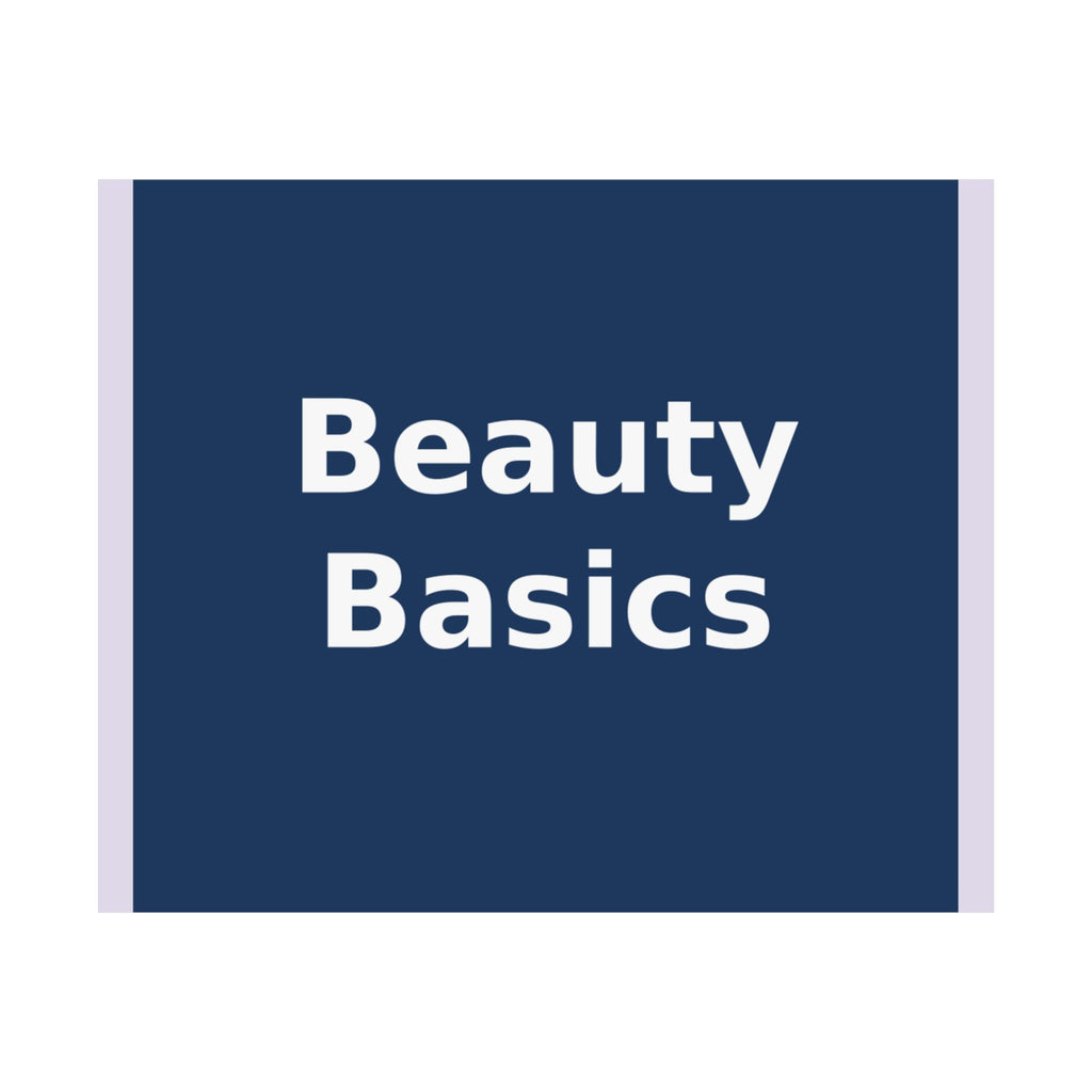 "Beauty Basics" Black Cat Poster | College Girl Gift | Fashion | KayKay Classics