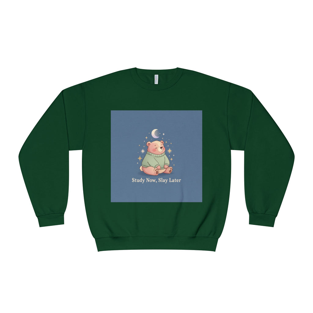 Bear Crewneck Sweatshirt – Study Now Slay Later