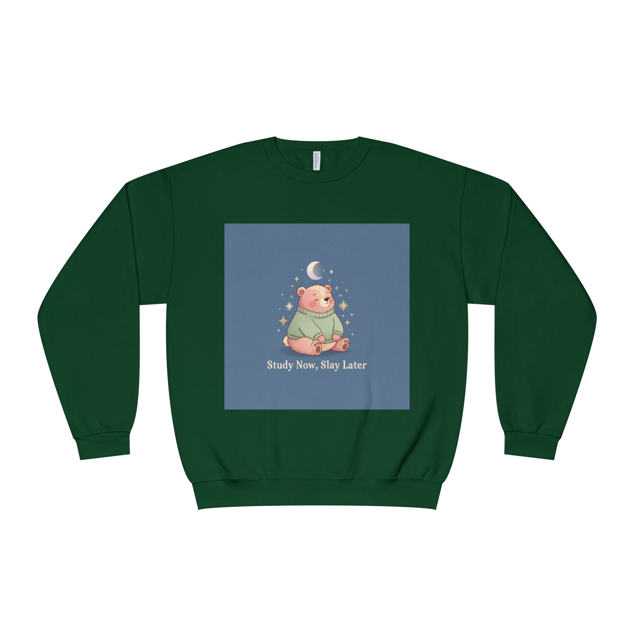 Bear Crewneck Sweatshirt – Study Now Slay Later