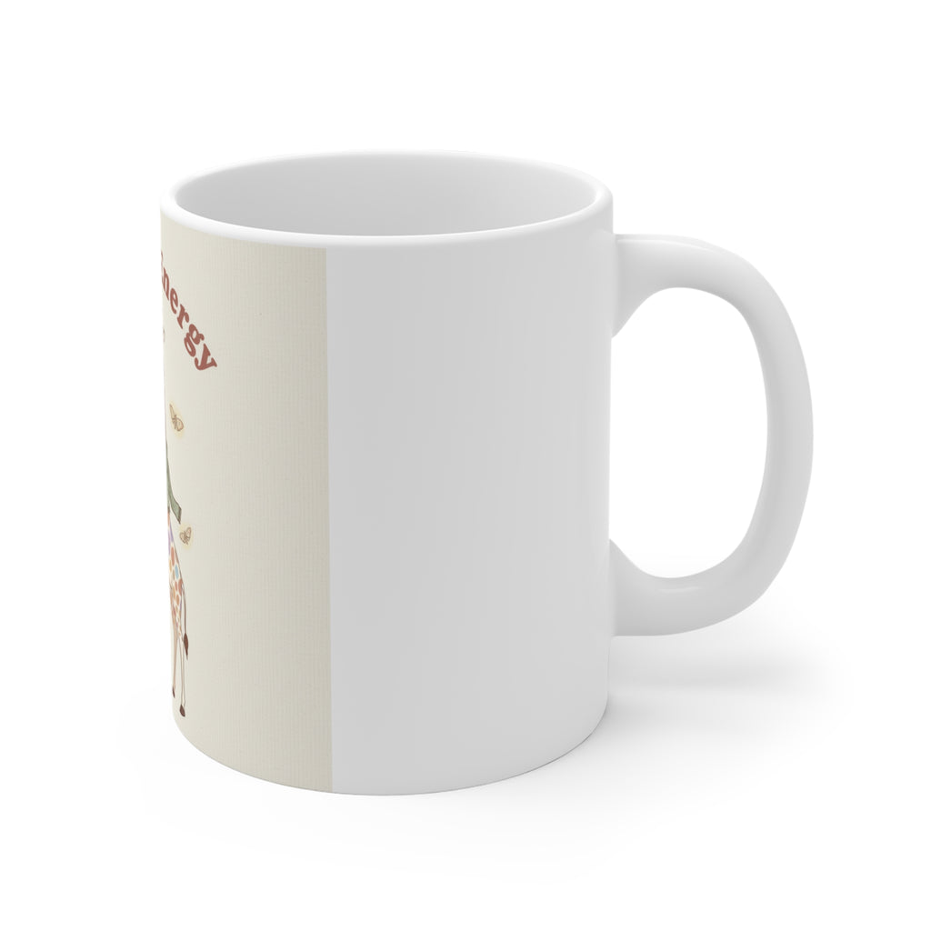 Big Brain Energy Giraffe Mug 11oz