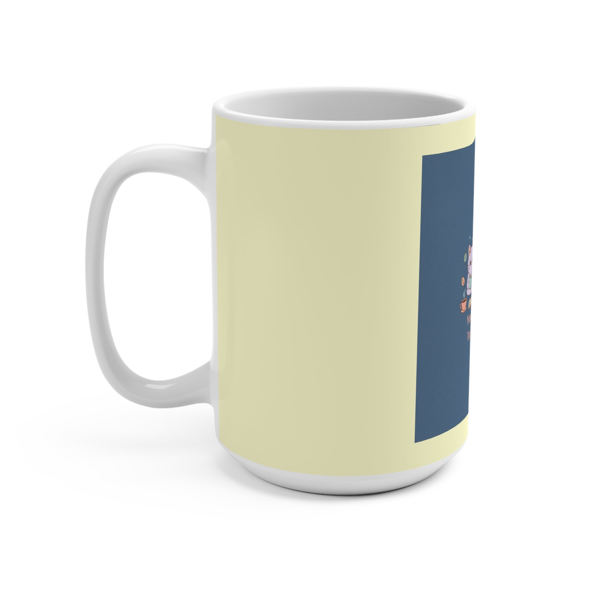 Cats With Glasses Mug 15oz – You Are Allowed to Grow Slowly