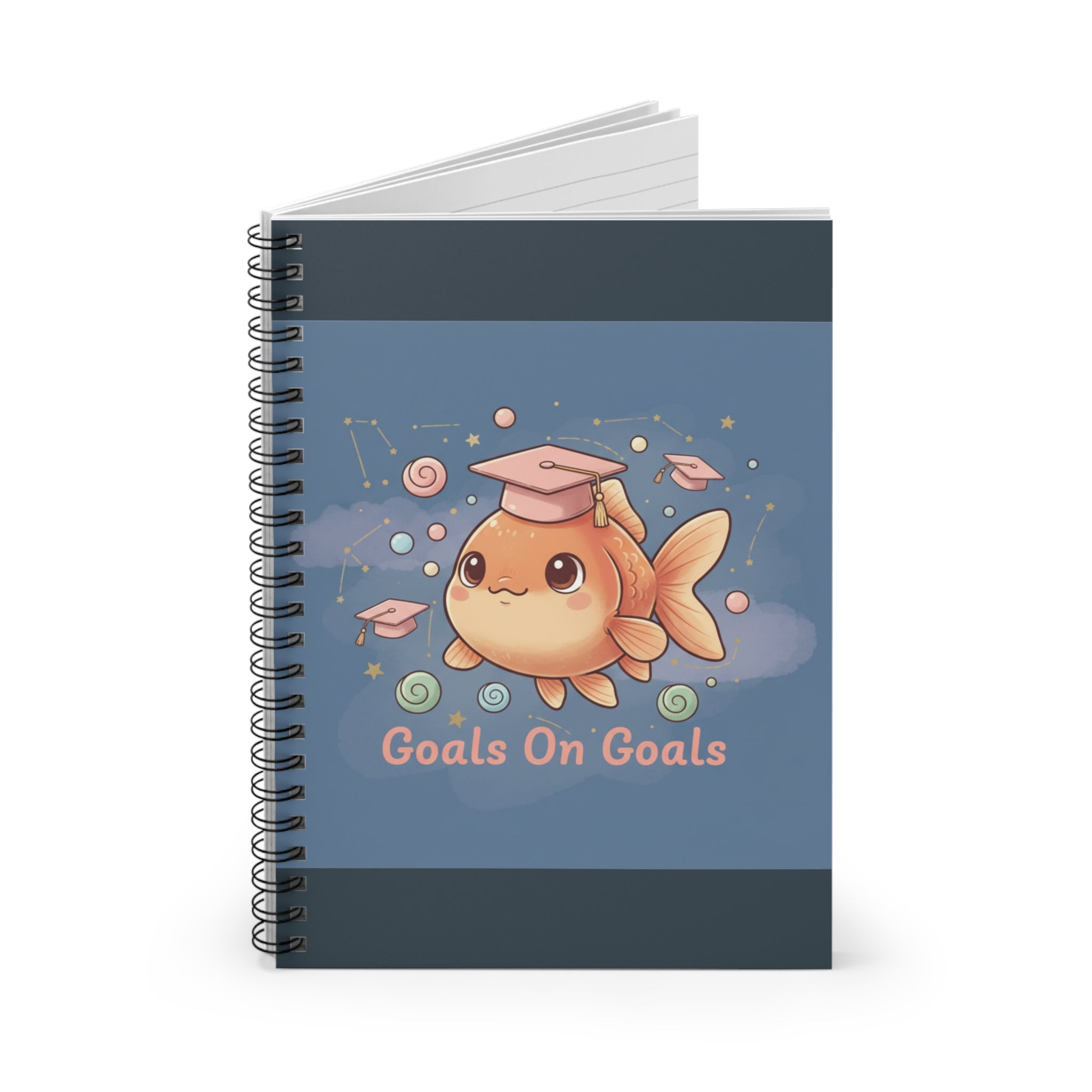 Goldfish Spiral Notebook – Goals on Goals