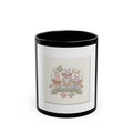Campus Queen Bunny Black Mug 11oz