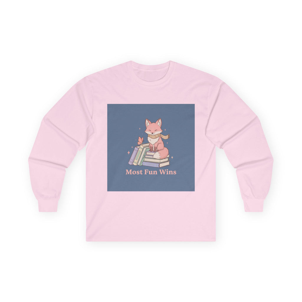 Kitsune Long Sleeve Tee – Most Fun Wins