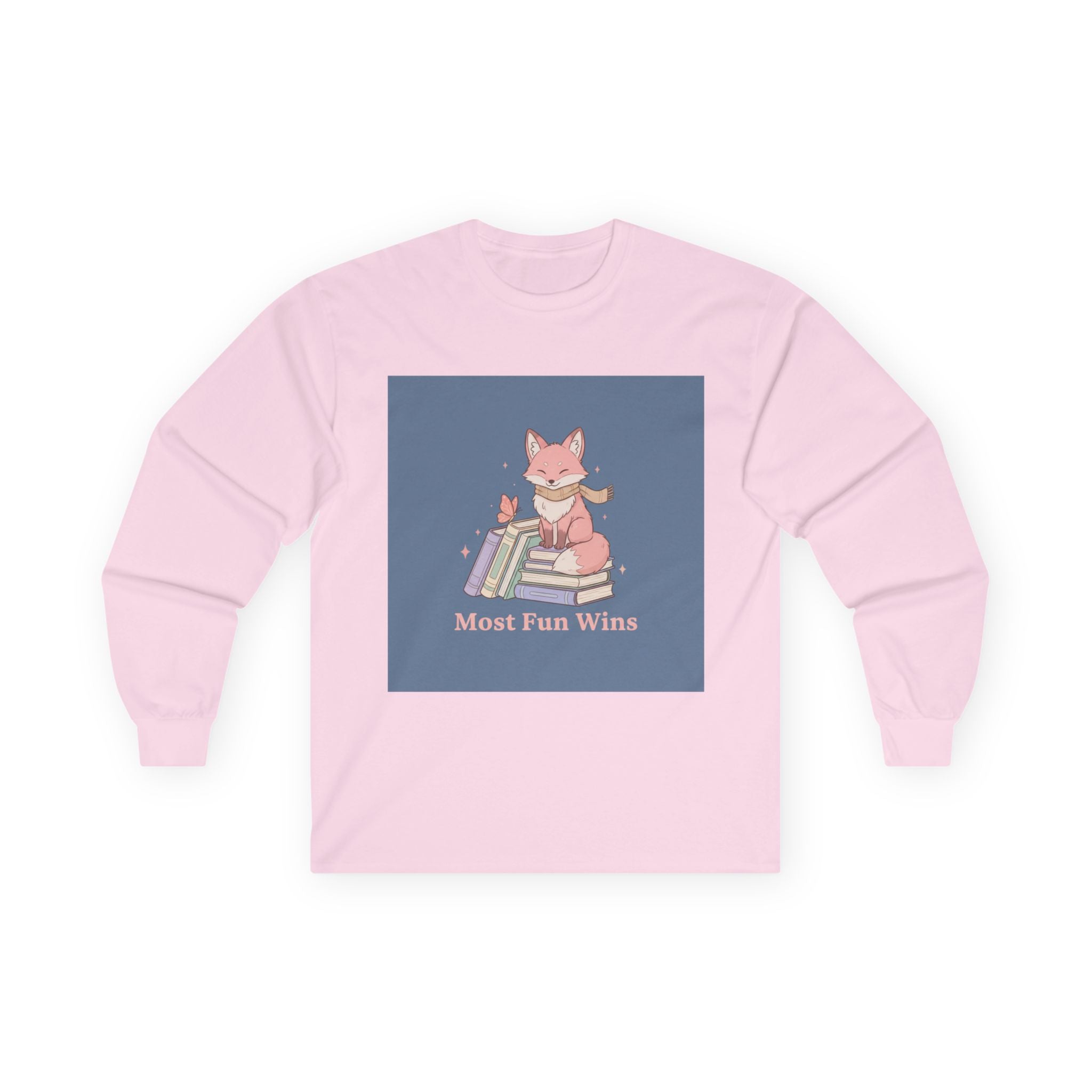Kitsune Long Sleeve Tee – Most Fun Wins
