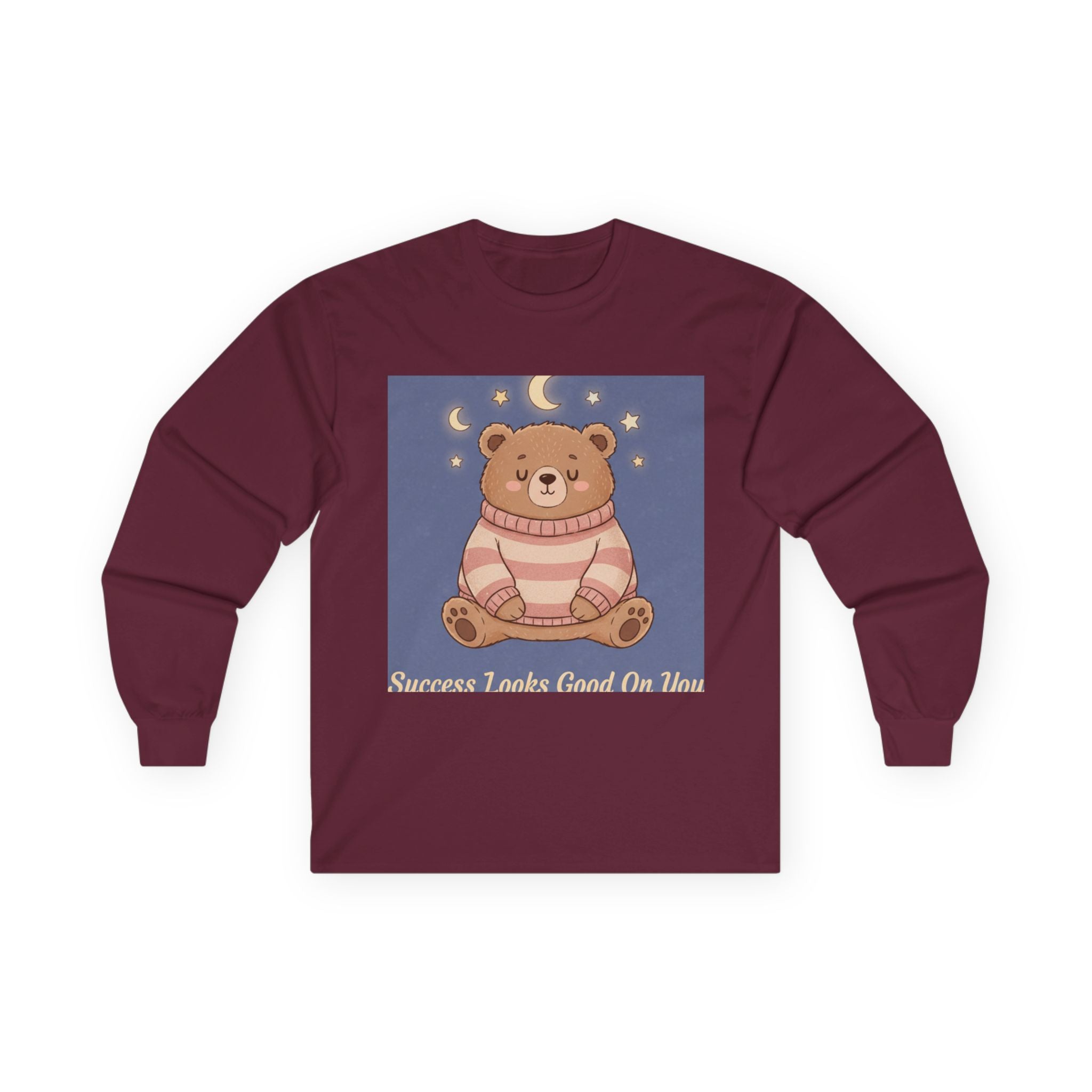 Bear Long Sleeve Tee – Success Looks Good on You