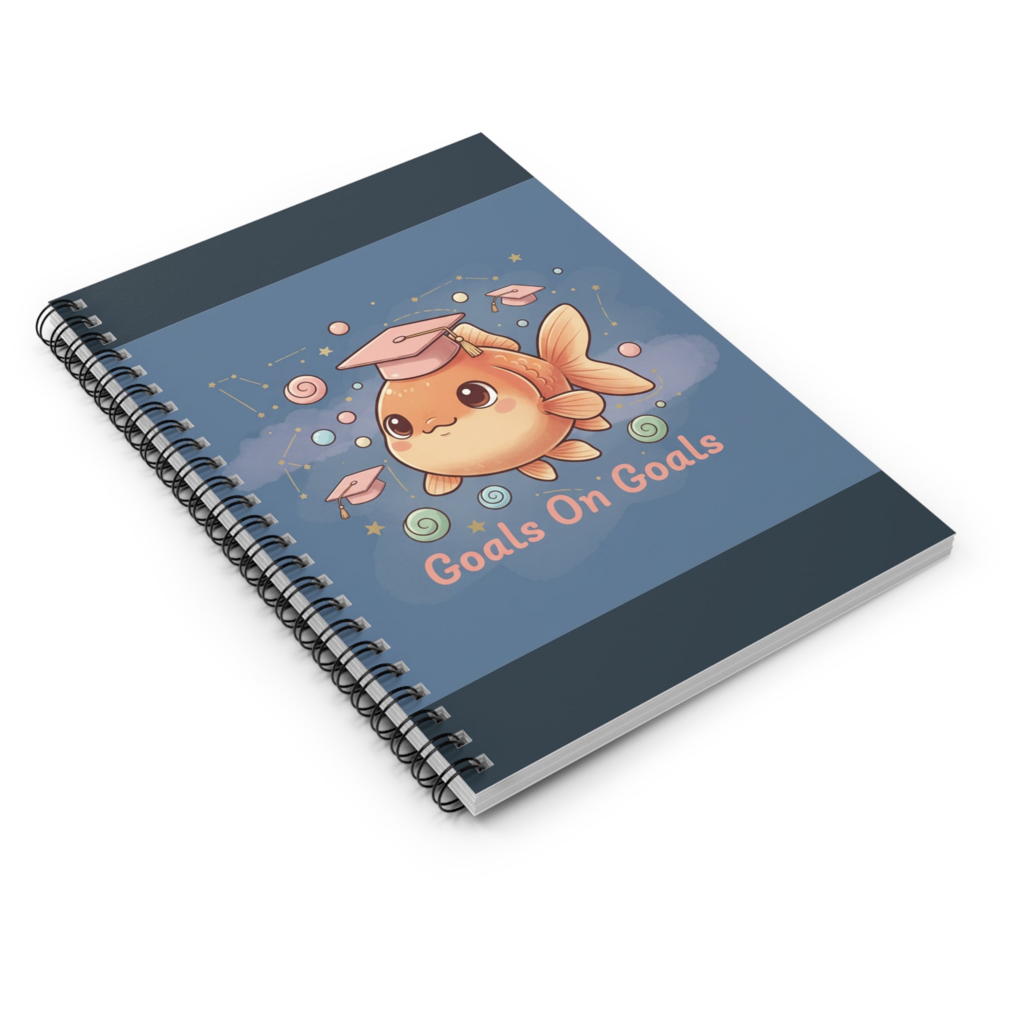 Goldfish Spiral Notebook – Goals on Goals