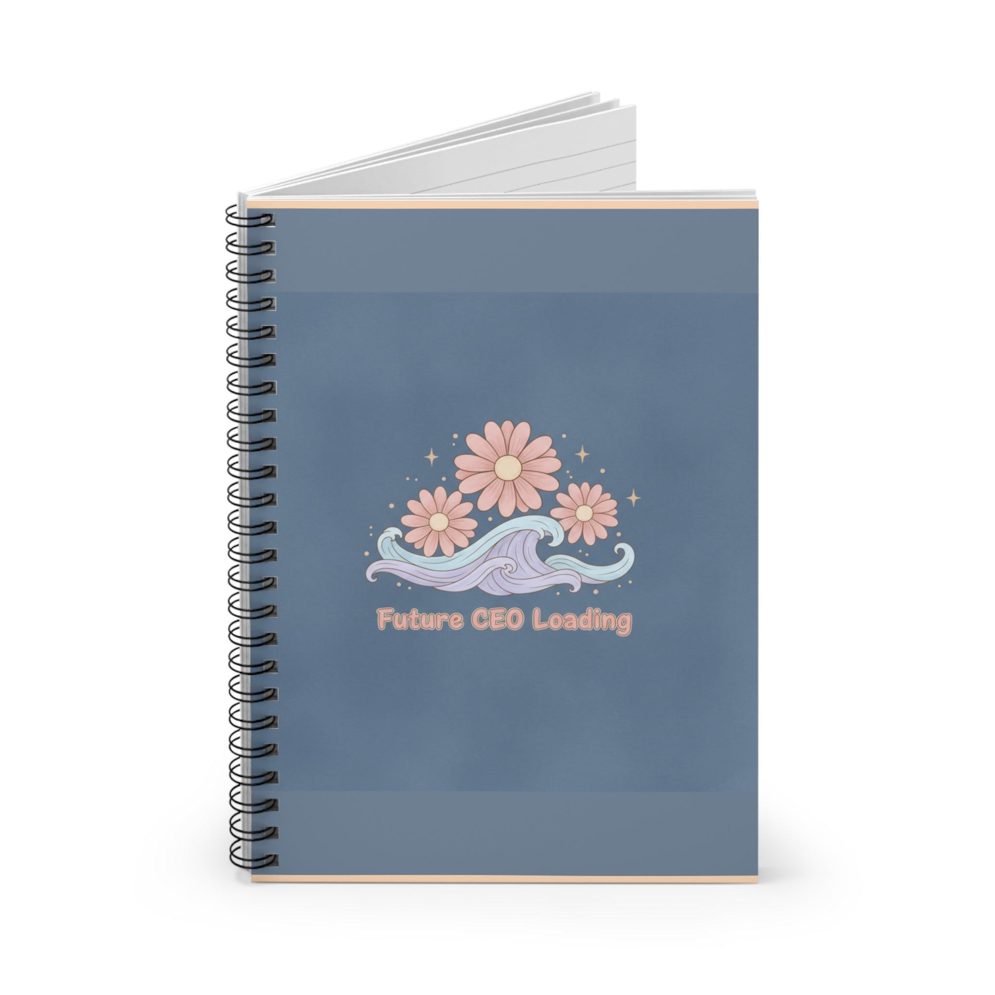 Daisies And Gentle Waves Spiral Notebook – Future Ceo Loading