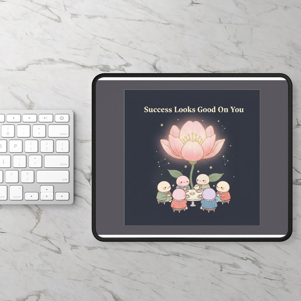 Tiny Chibi Creatures Mouse Pad – Success Looks Good on You