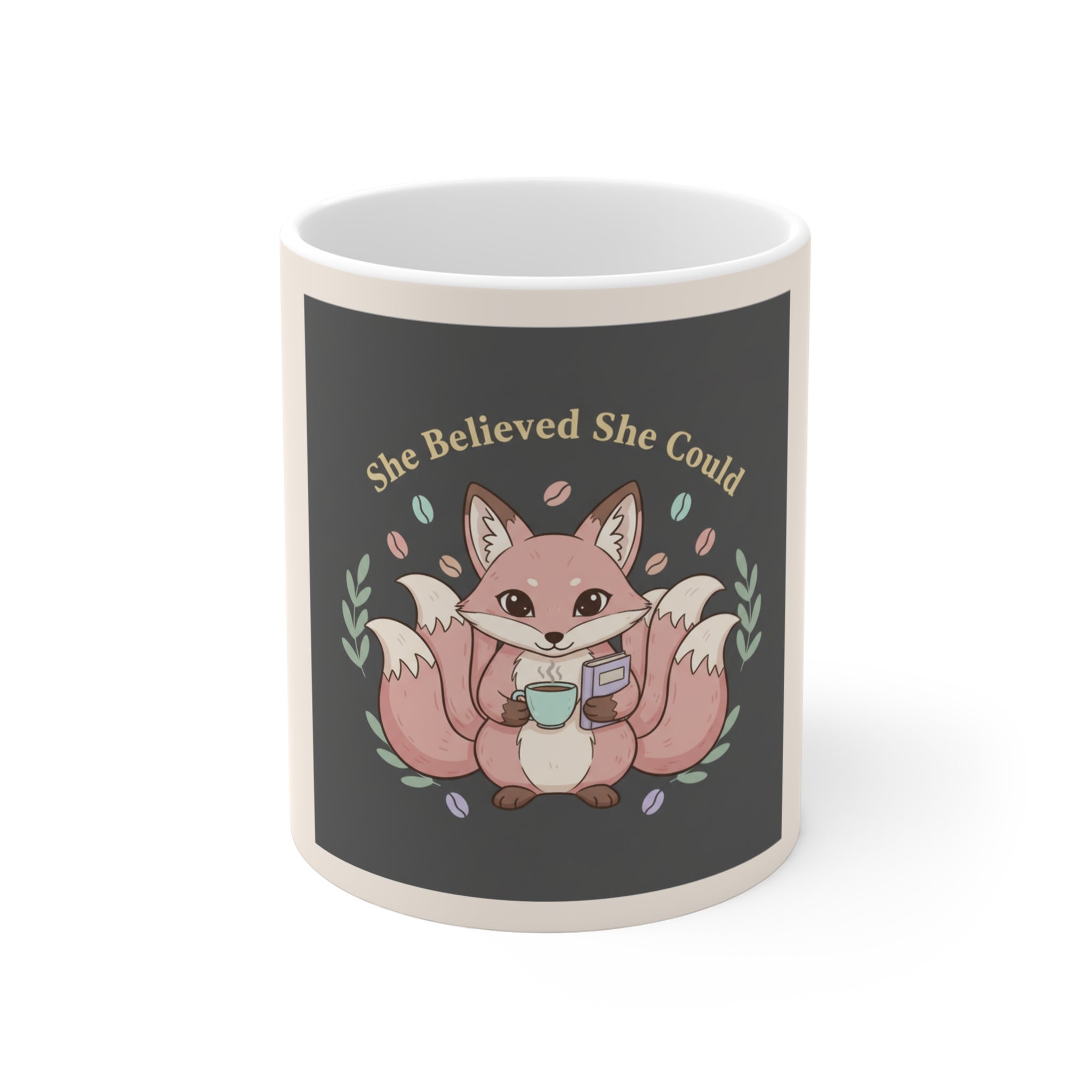 Fox Mug 11oz – She Believed She Could