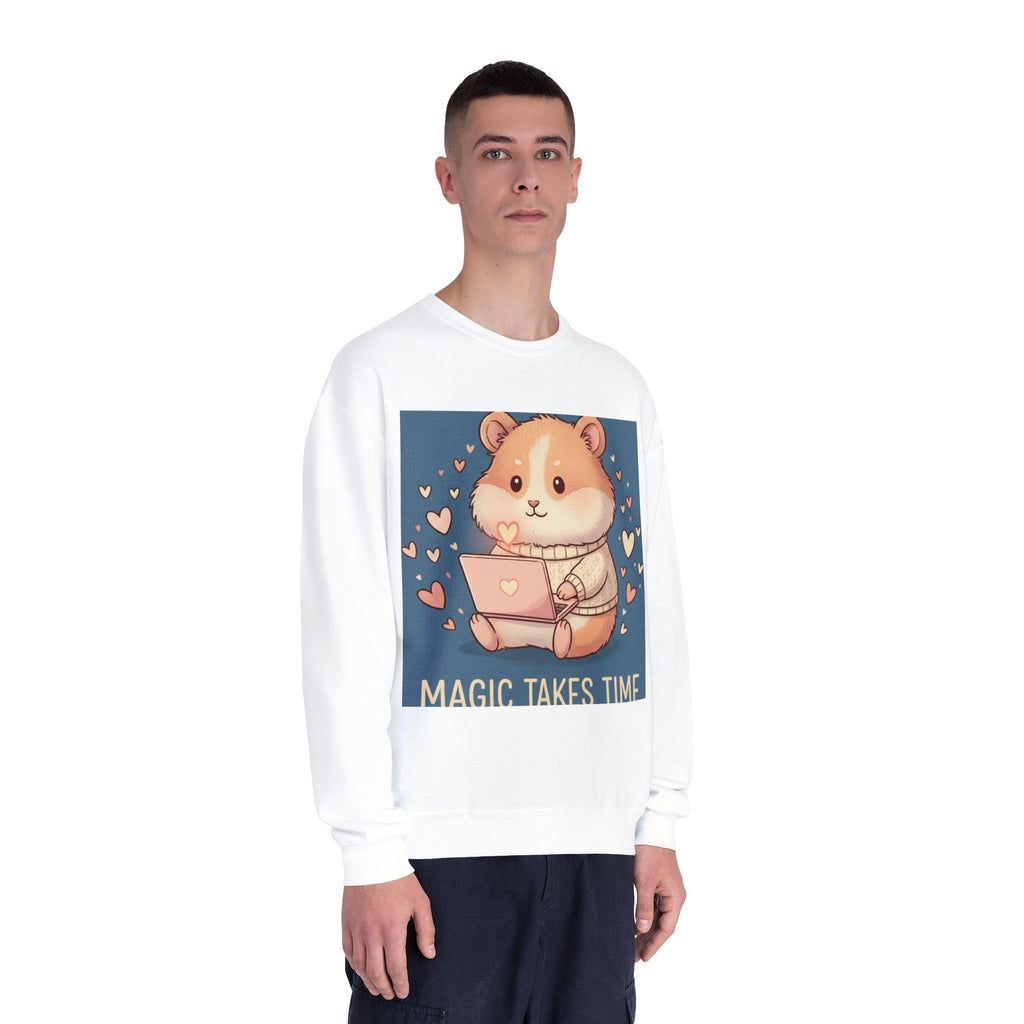 Hamster Crewneck Sweatshirt – Magic Takes Time