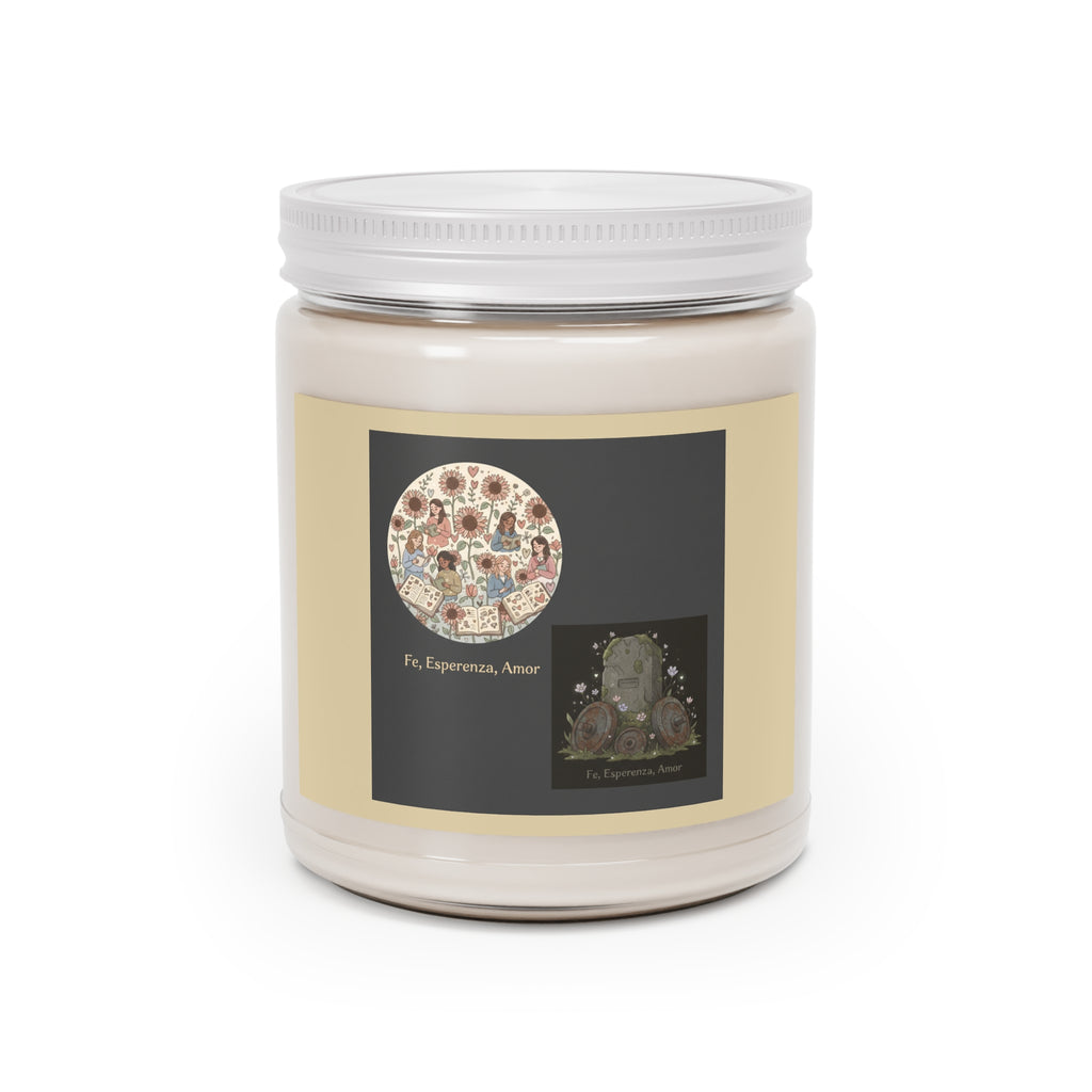 Fe, Esperanza, Amor Scented Candle