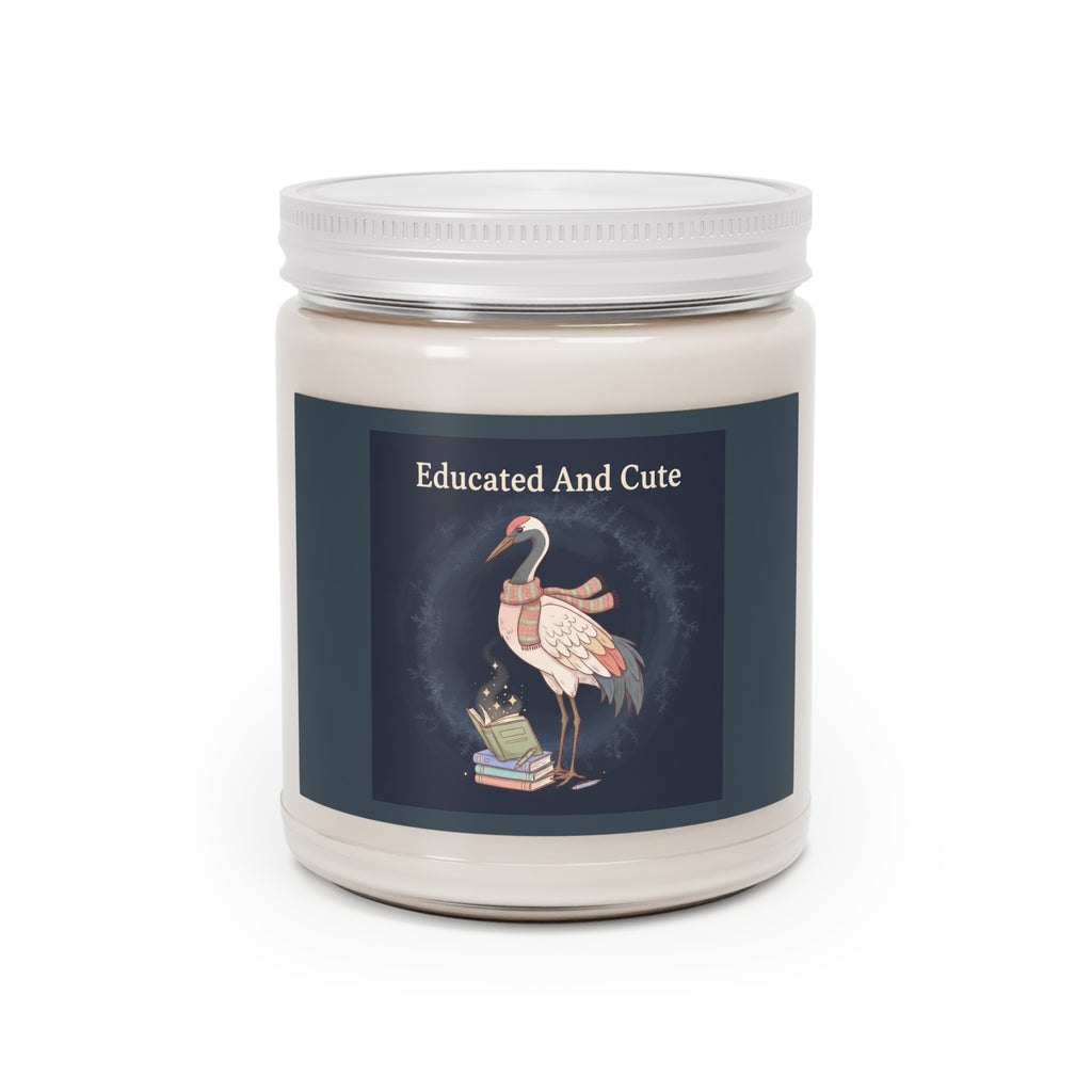 Owl Scented Candle – Educated and Cute