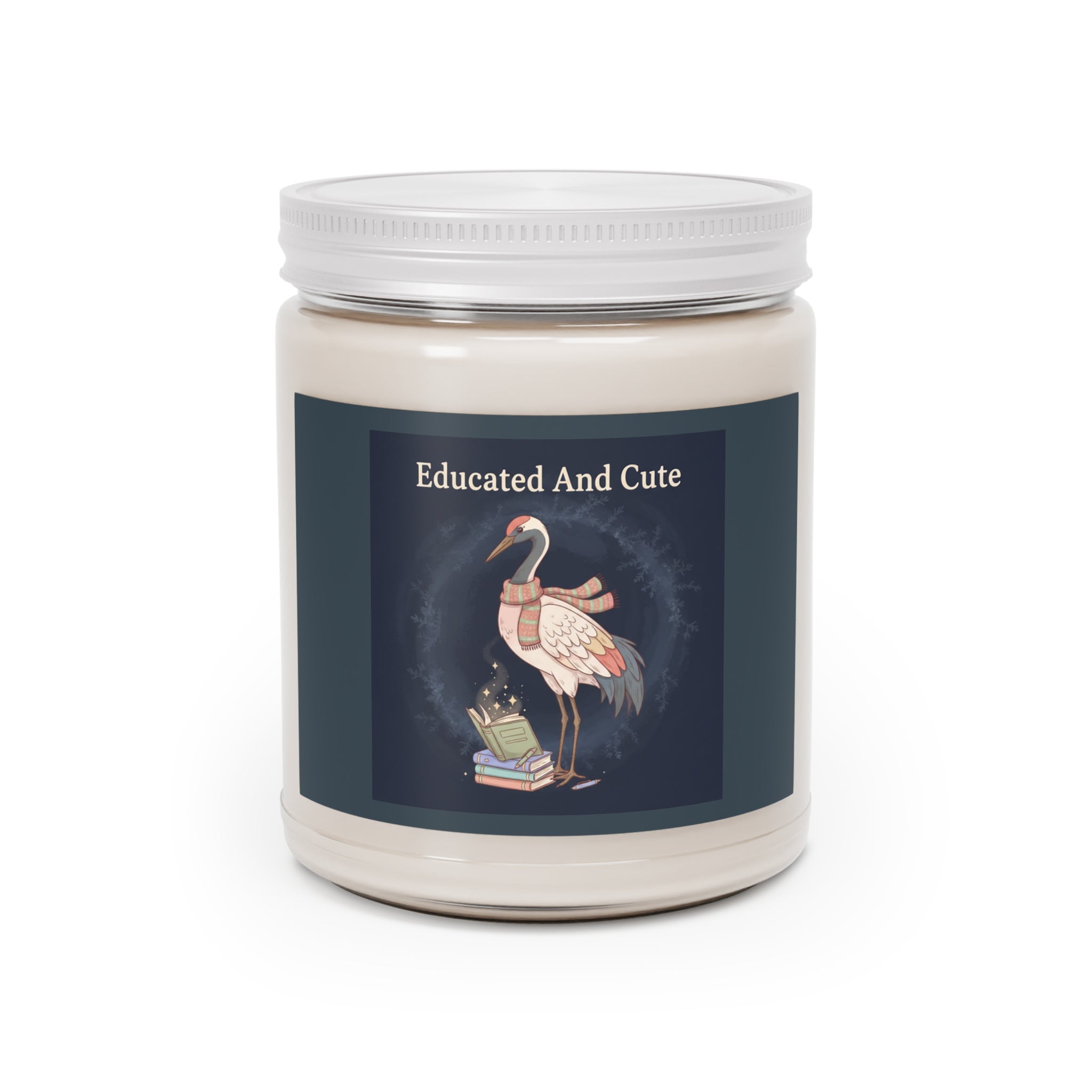 Owl Scented Candle – Educated and Cute