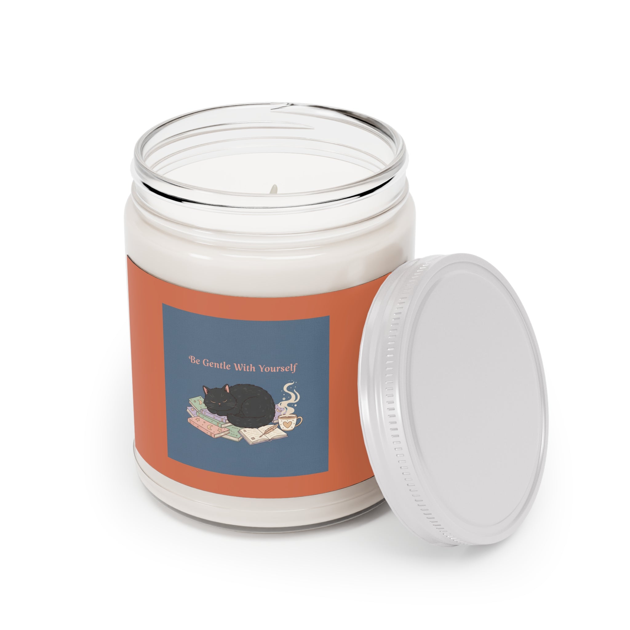 Black Cat Scented Candle – Be Gentle With Yourself