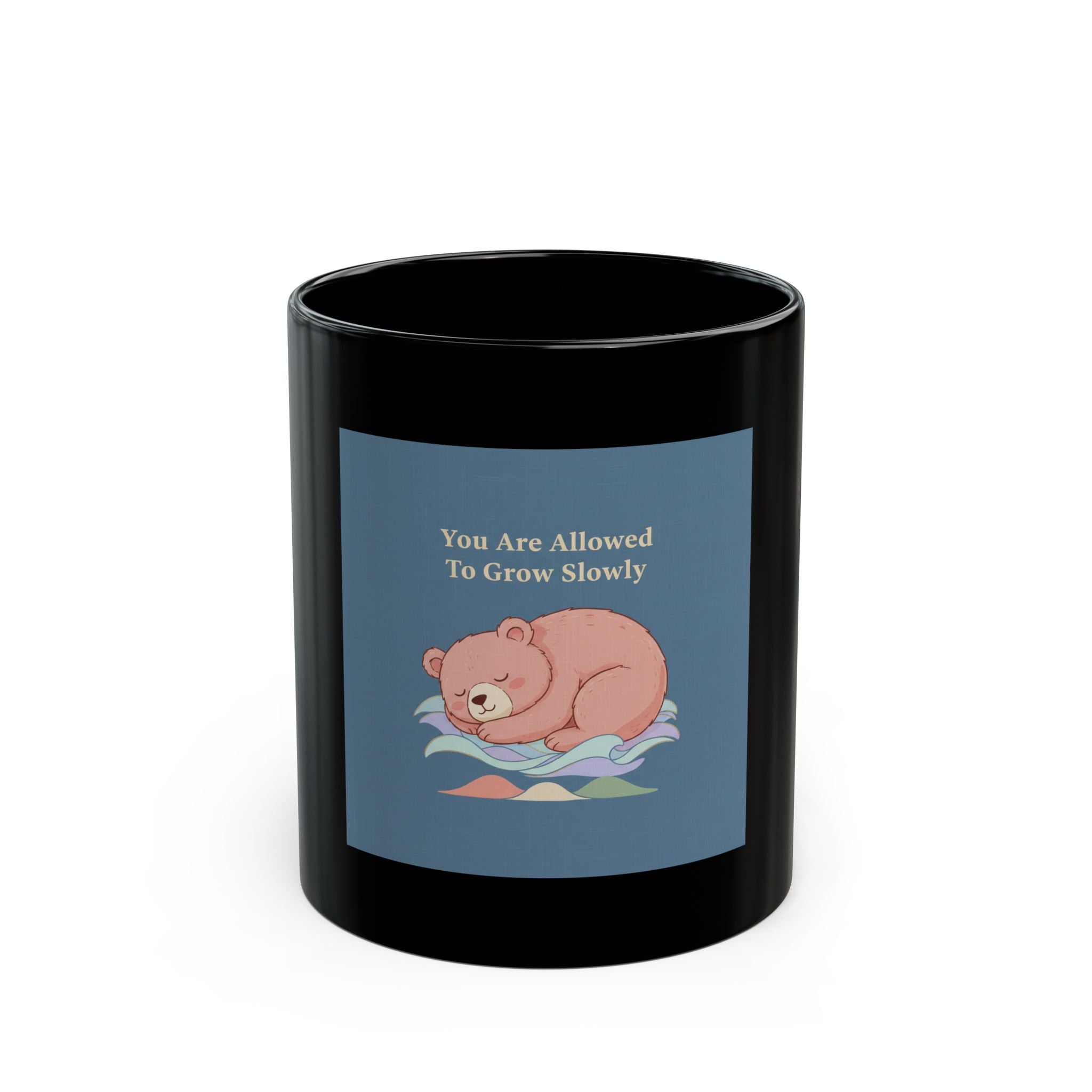 Bear Black Mug 11oz