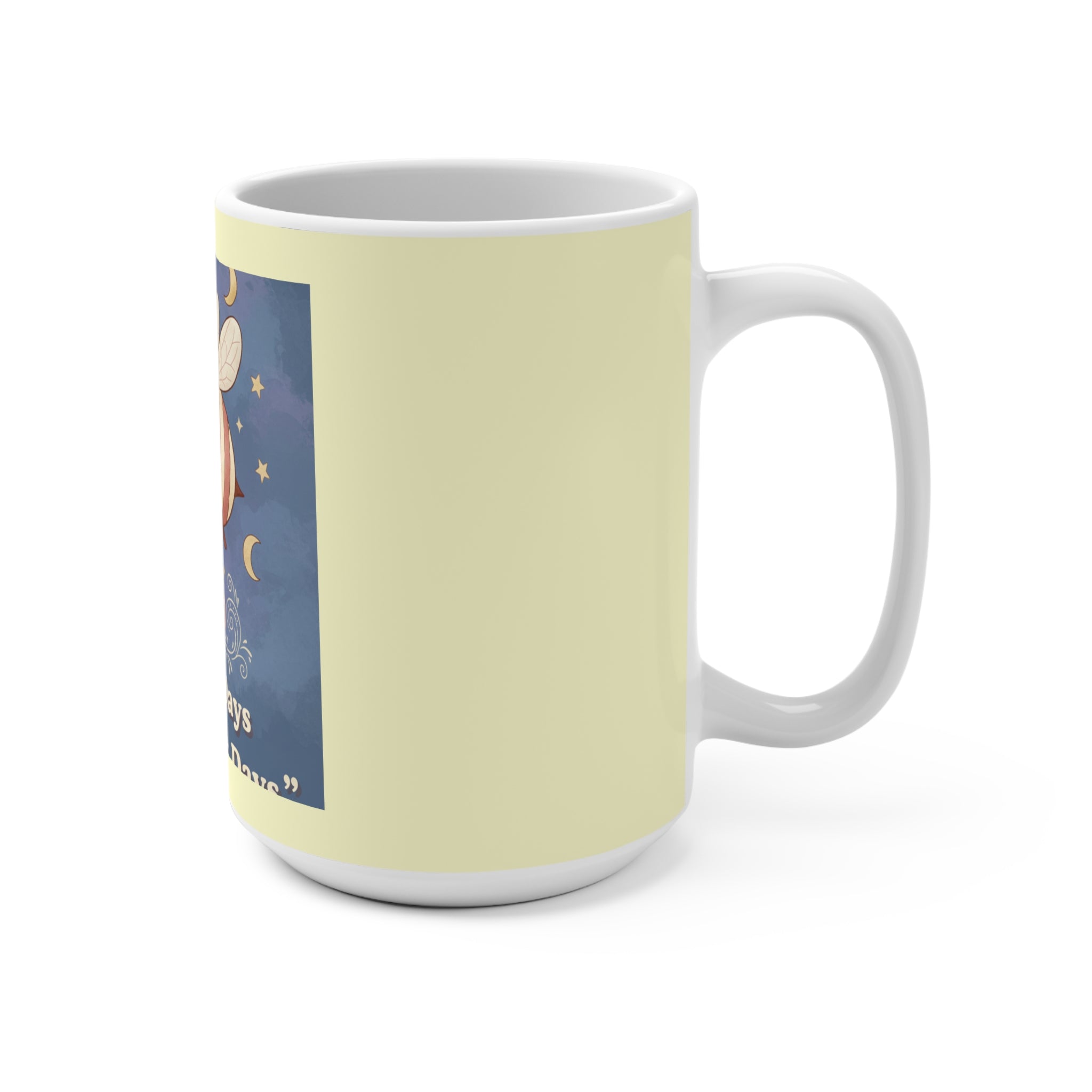 Bee Mug 15oz – Library Days Are the Best Days