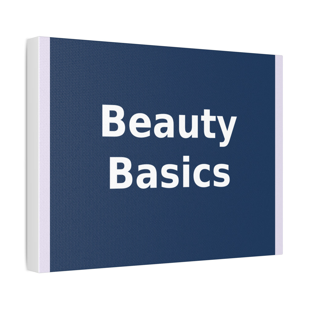 "Beauty Basics" Black Cat Canvas | College Girl Gift | Fashion | KayKay Classics