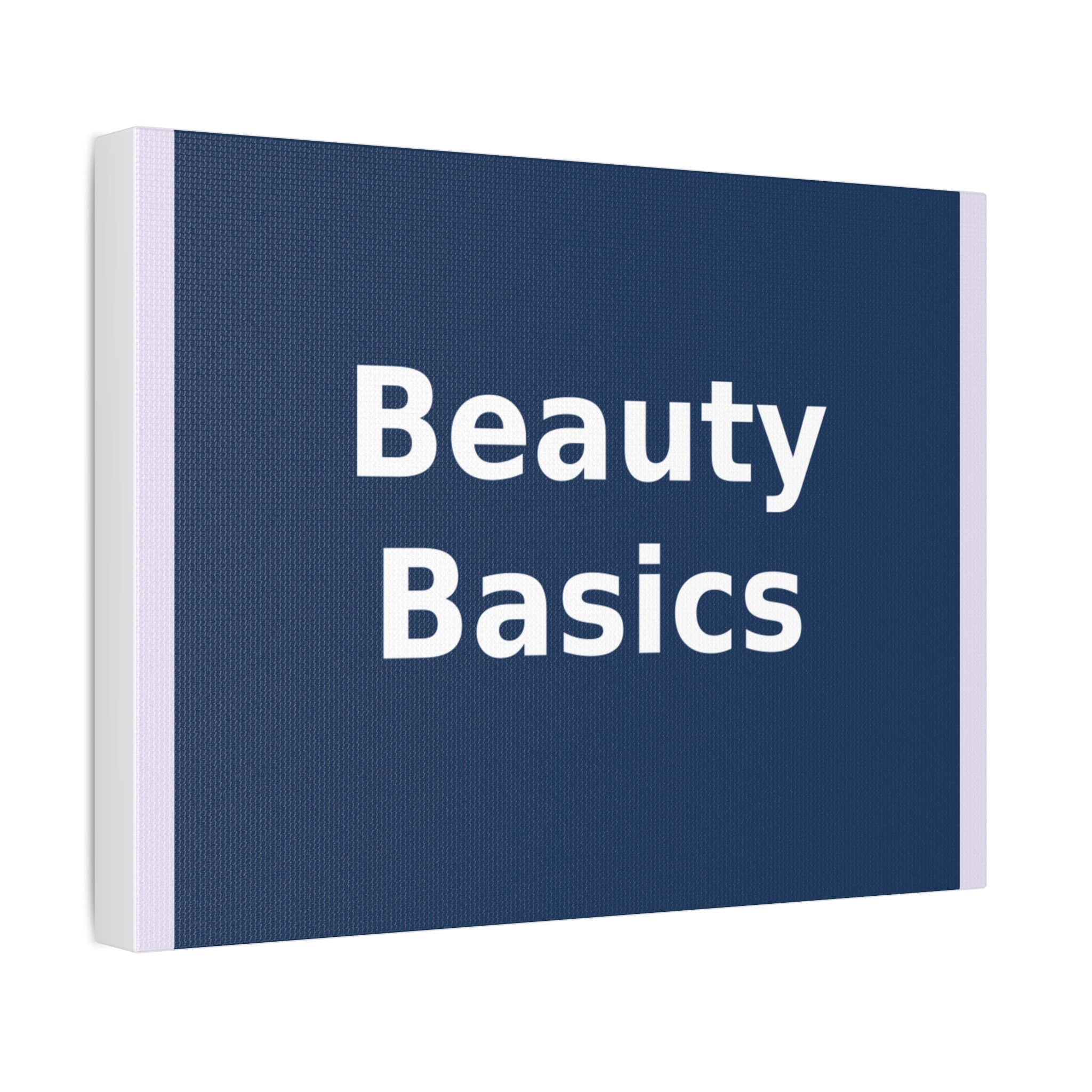 "Beauty Basics" Black Cat Canvas | College Girl Gift | Fashion | KayKay Classics