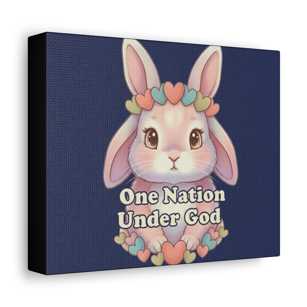 Bunny Canvas – One Nation Under God