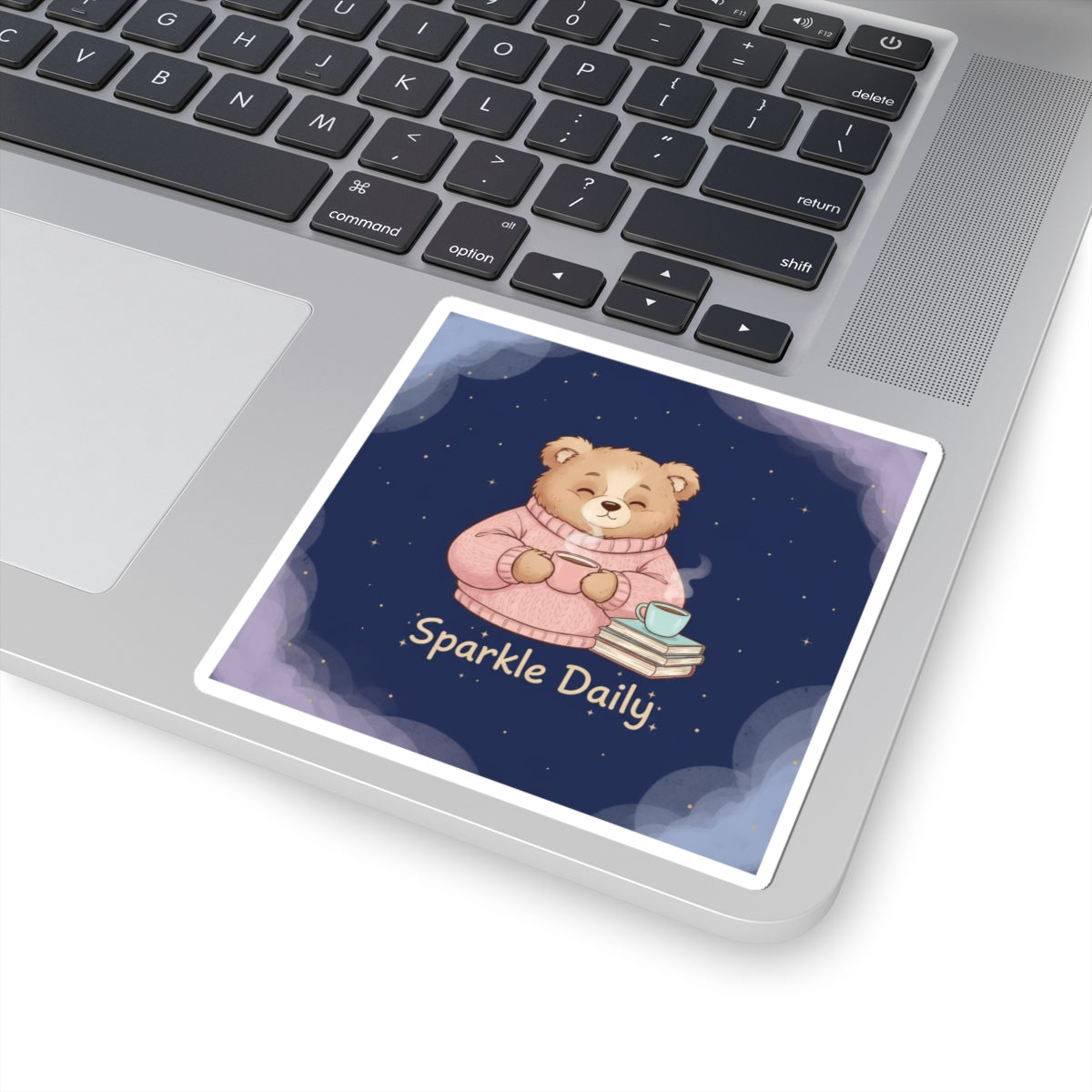 Bear Kiss-Cut Sticker – Sparkle Daily