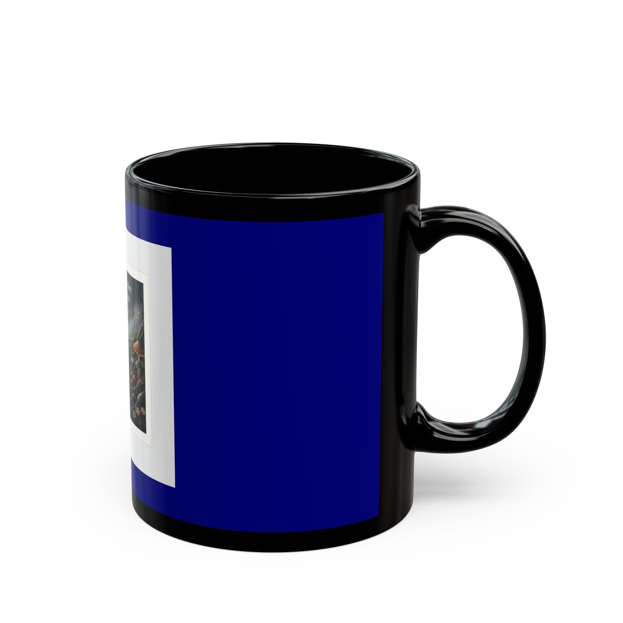Cat Black Mug 11oz – Library Days Are the Best Days