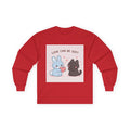 LOVE CAN BE SOFT Rabbit, cat Long Sleeve Tee