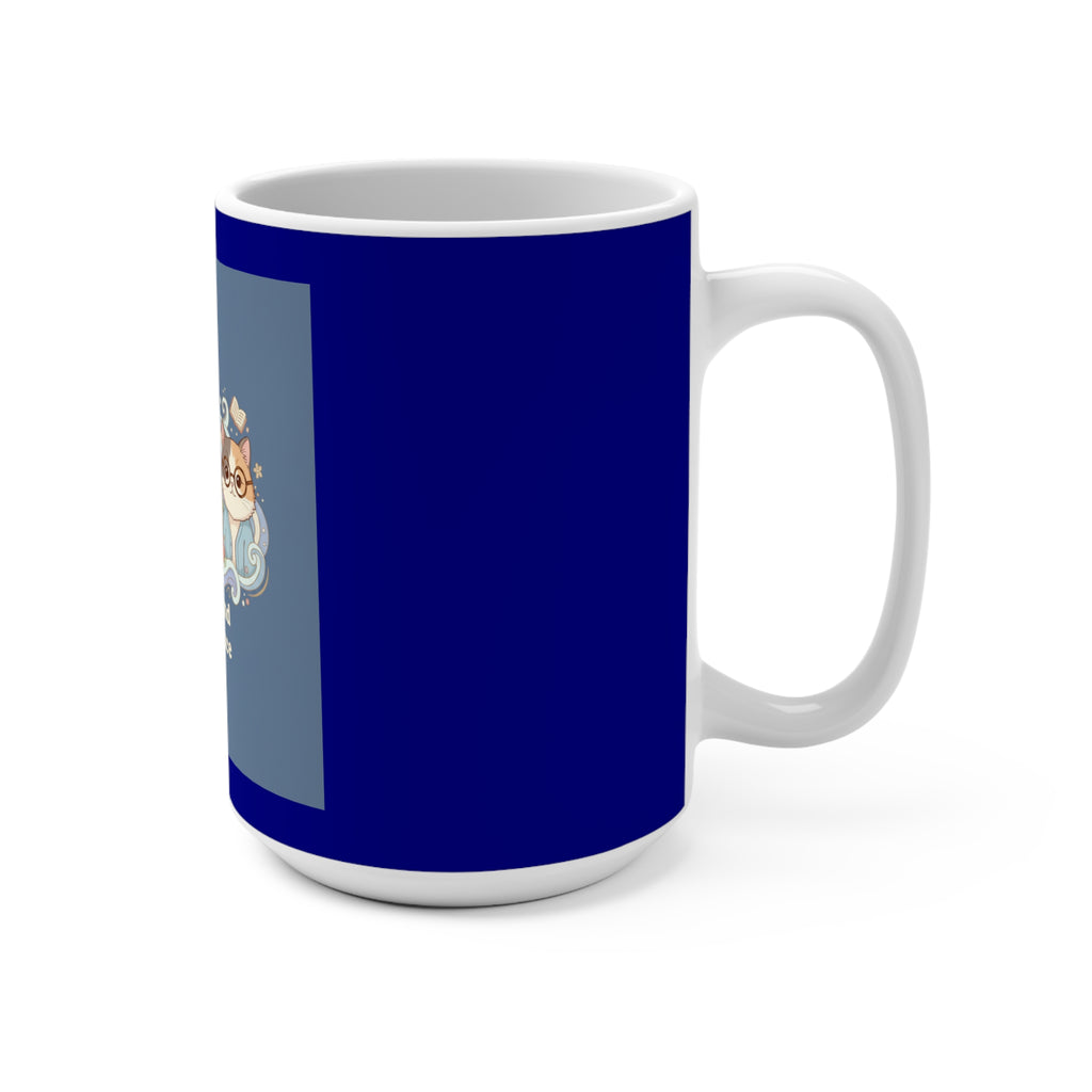 Cats With Glasses Mug 15oz – Coffee and Confidence