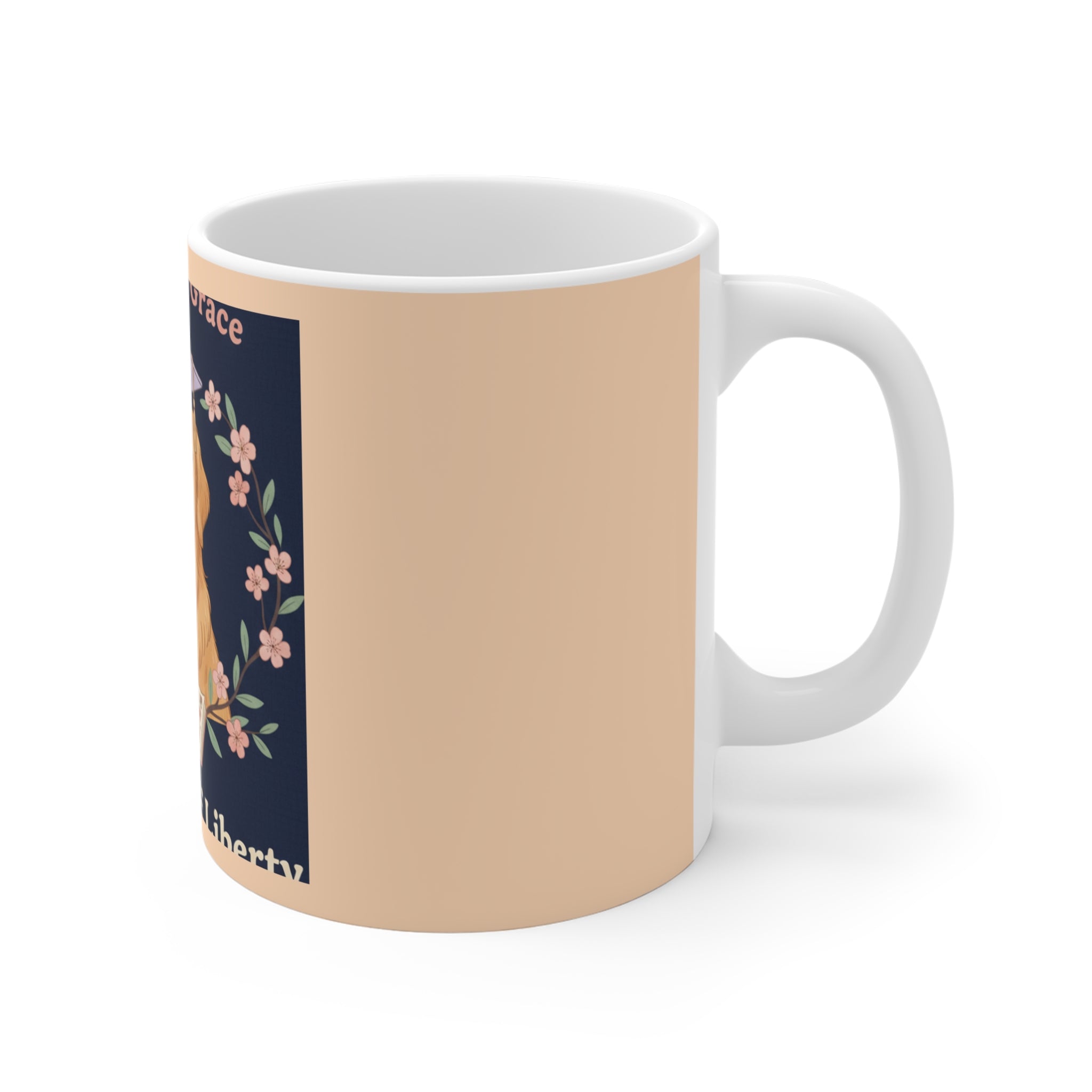 Golden Retriever Mug 11oz – Bloom With Grace