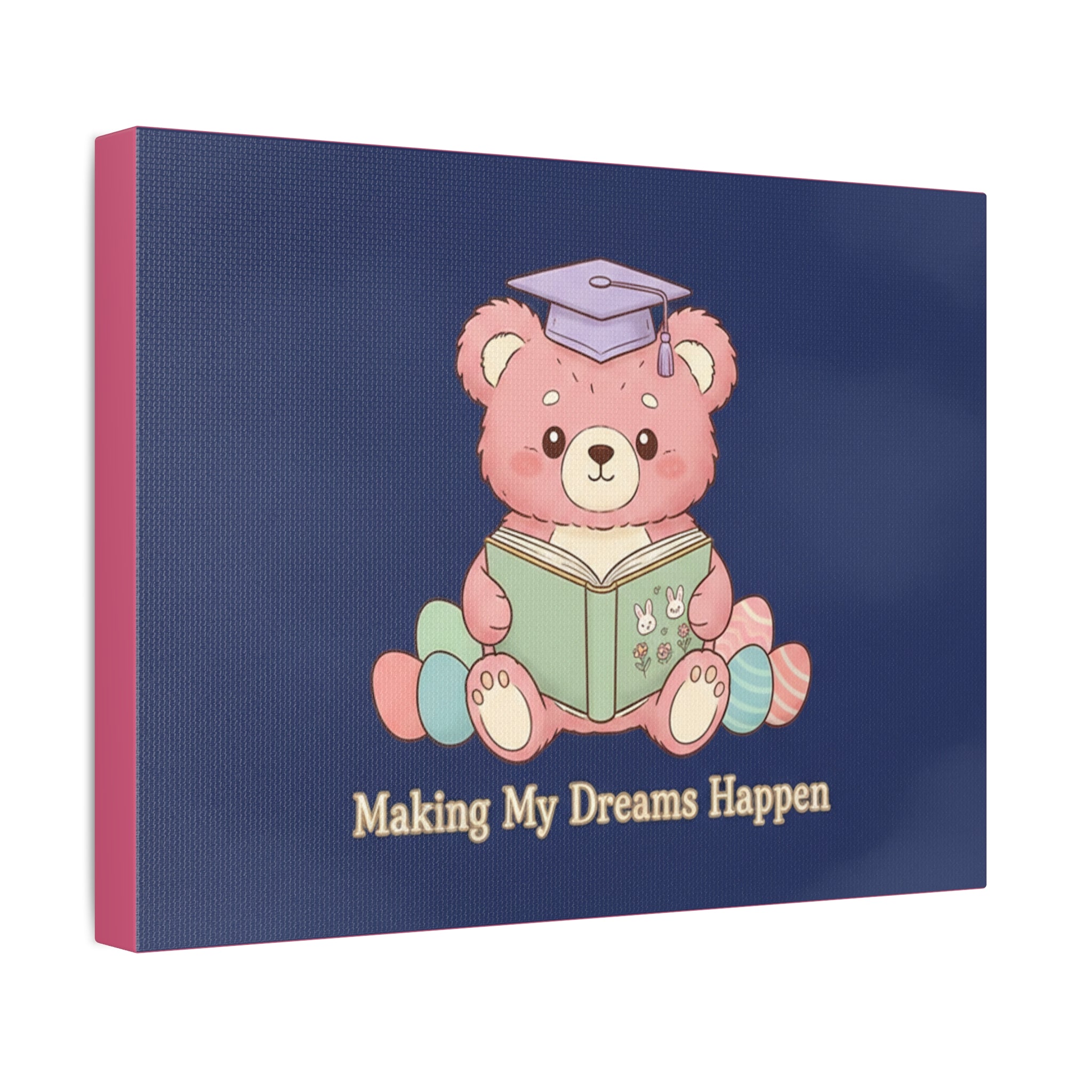Bear Canvas Print – Making My Dreams Happen