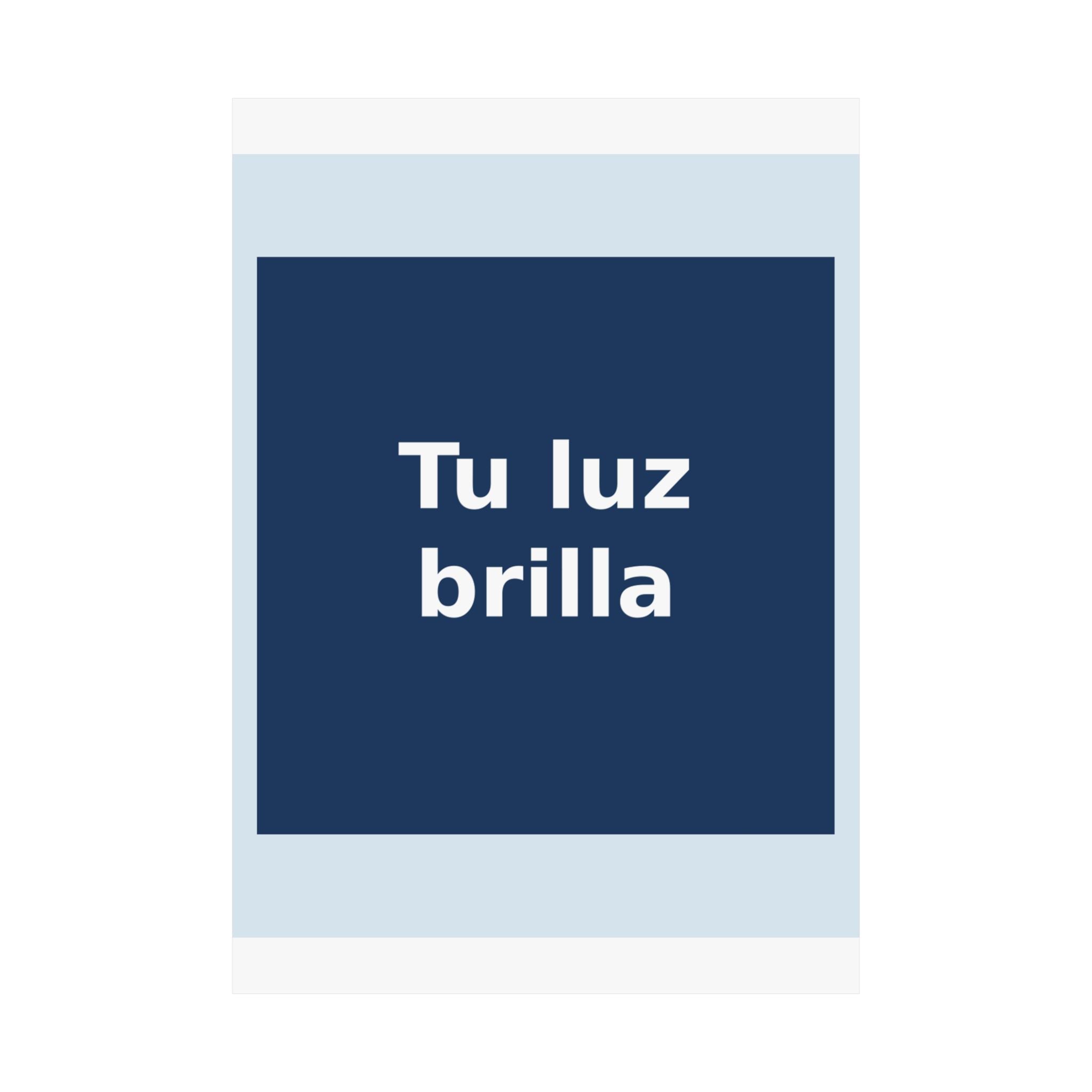 "Tu luz brilla" Black Cat Poster | Trendy Gift for Her | Lifestyle | KayKay Classics