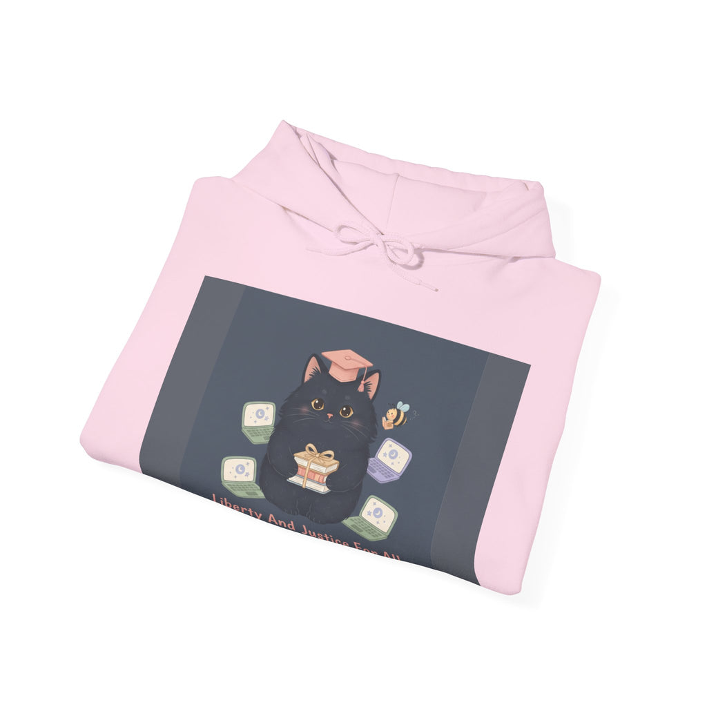 Black Cat Hoodie – Liberty and Justice for All