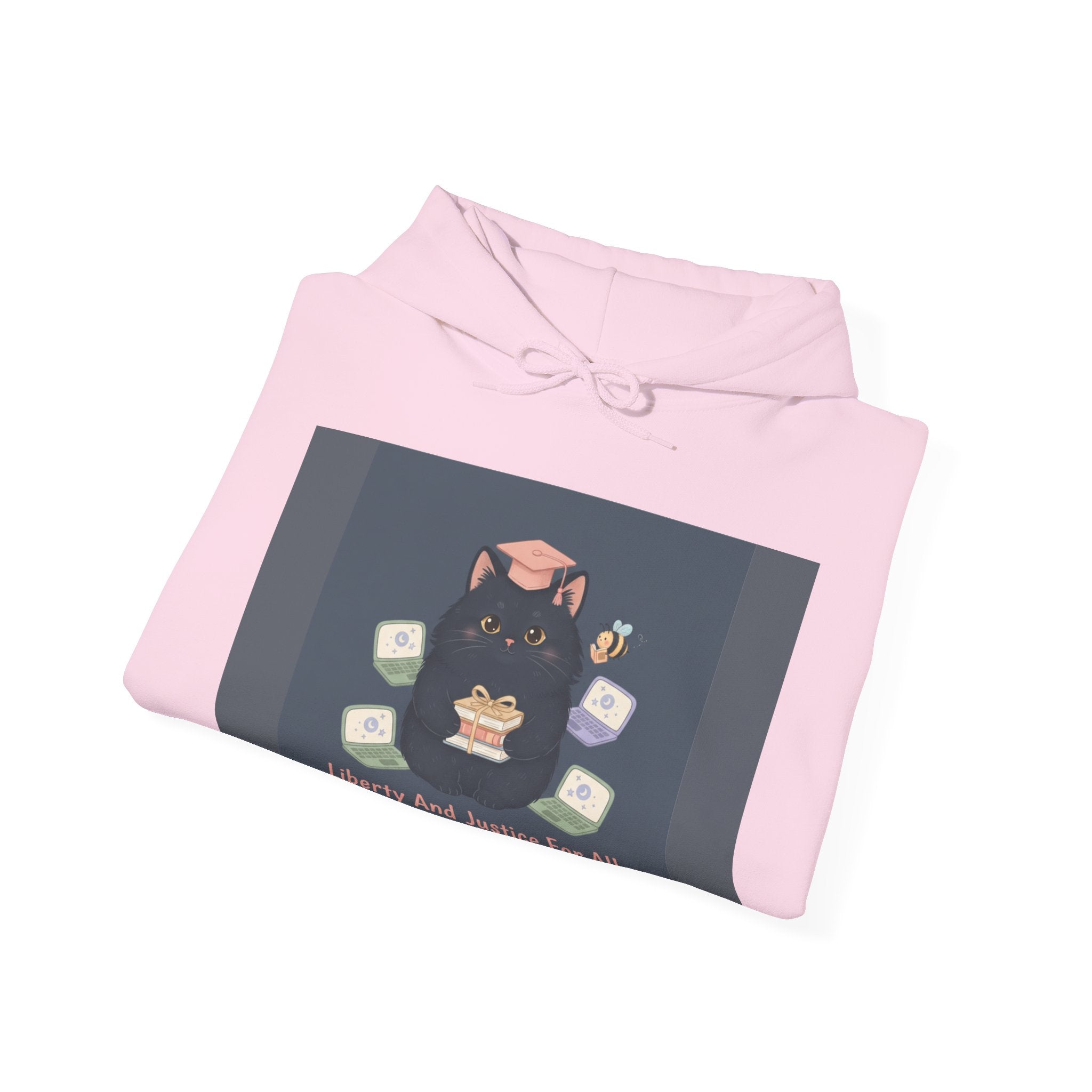 Black Cat Hoodie – Liberty and Justice for All